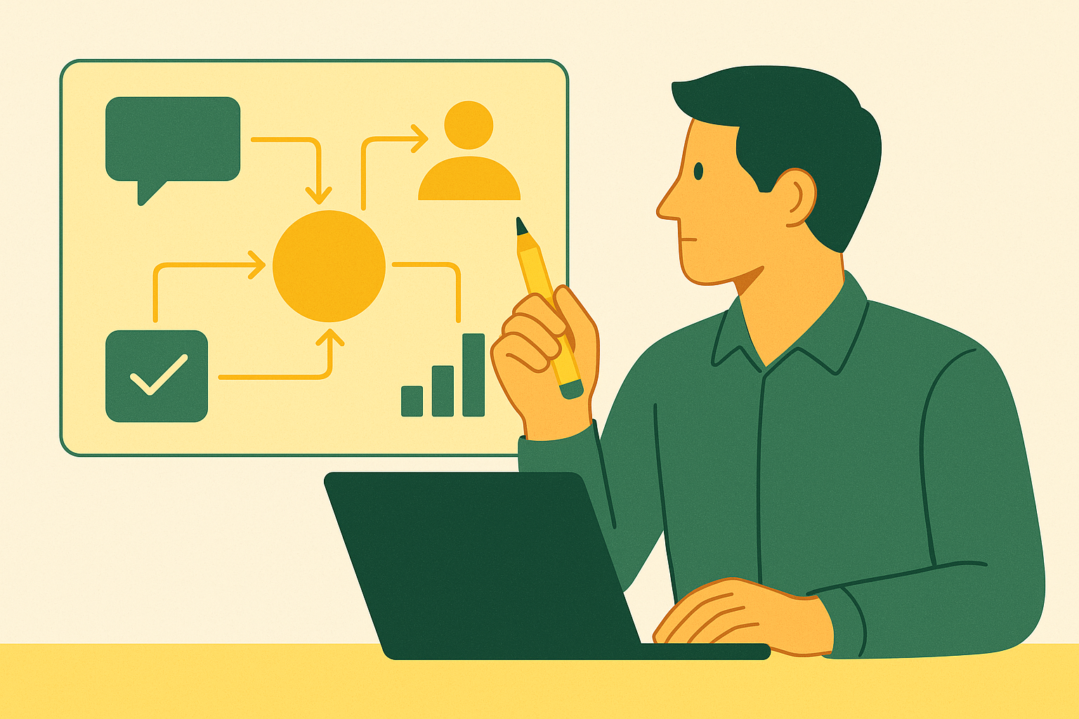 Cover illustration for “Objection-Specific Content Mapping for Sales Reps”