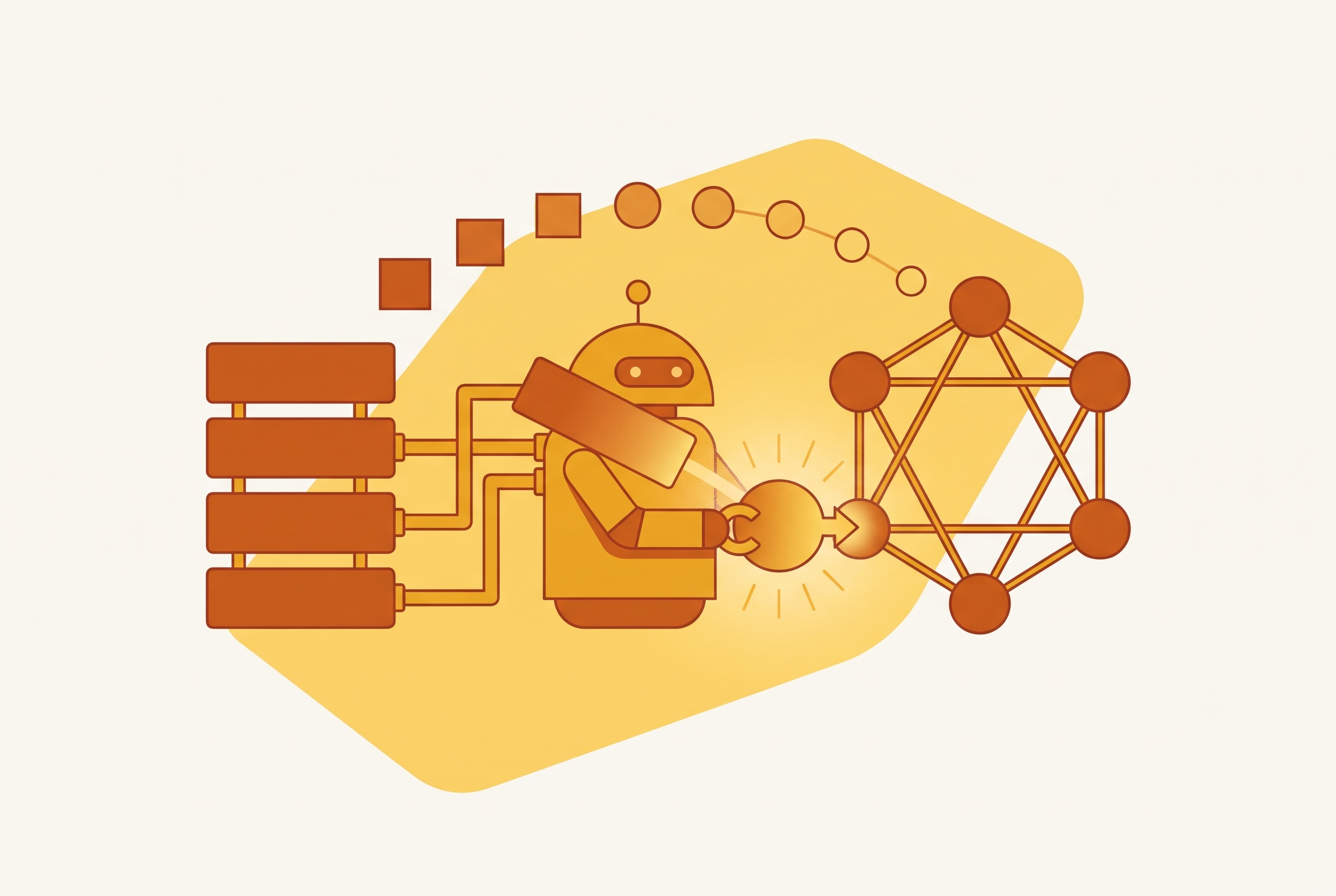 Cover illustration for “Agent-Driven Codebase Migration From REST to GraphQL”