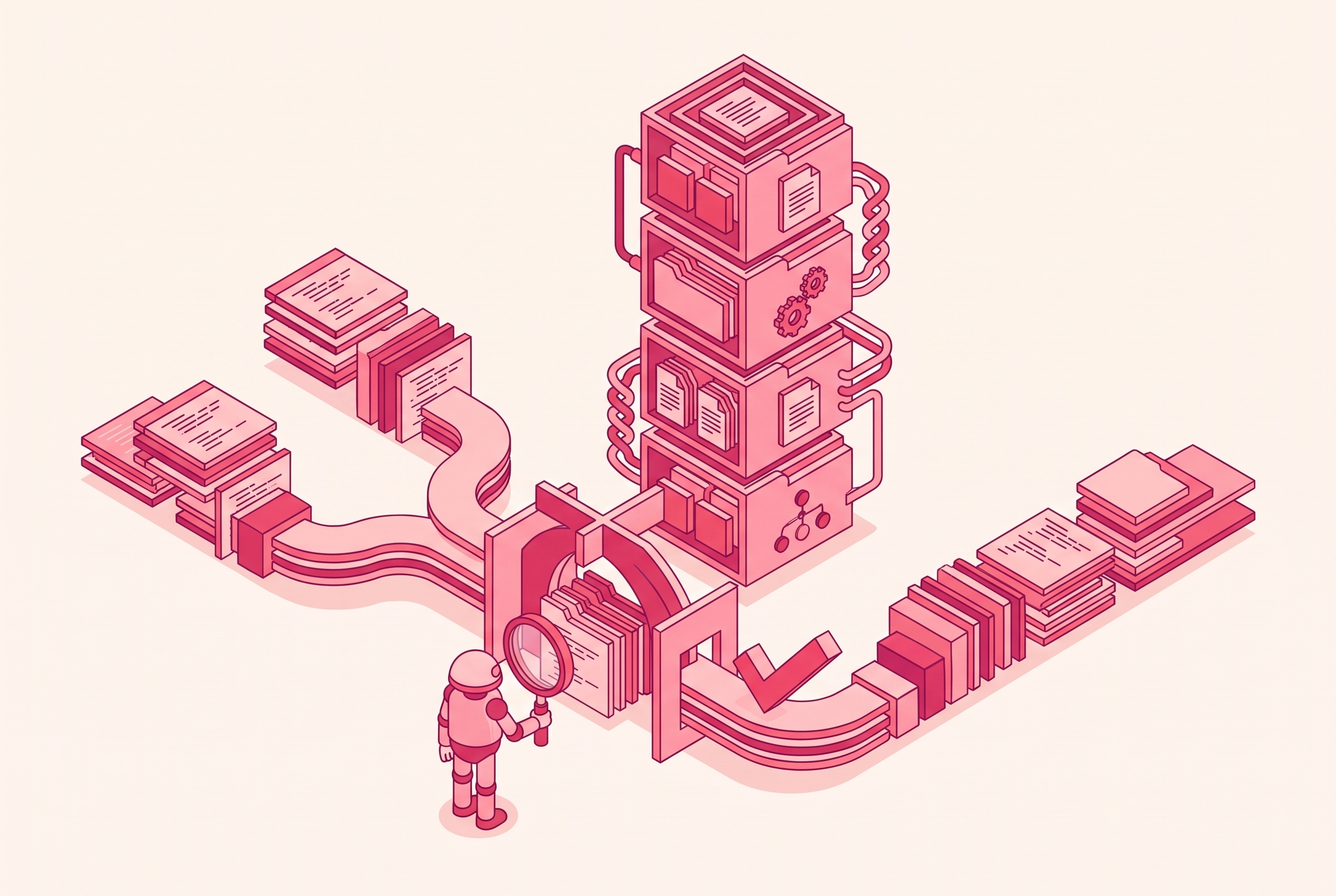 Cover illustration for “Automated Pull Request Review Agent for Python Monorepos”