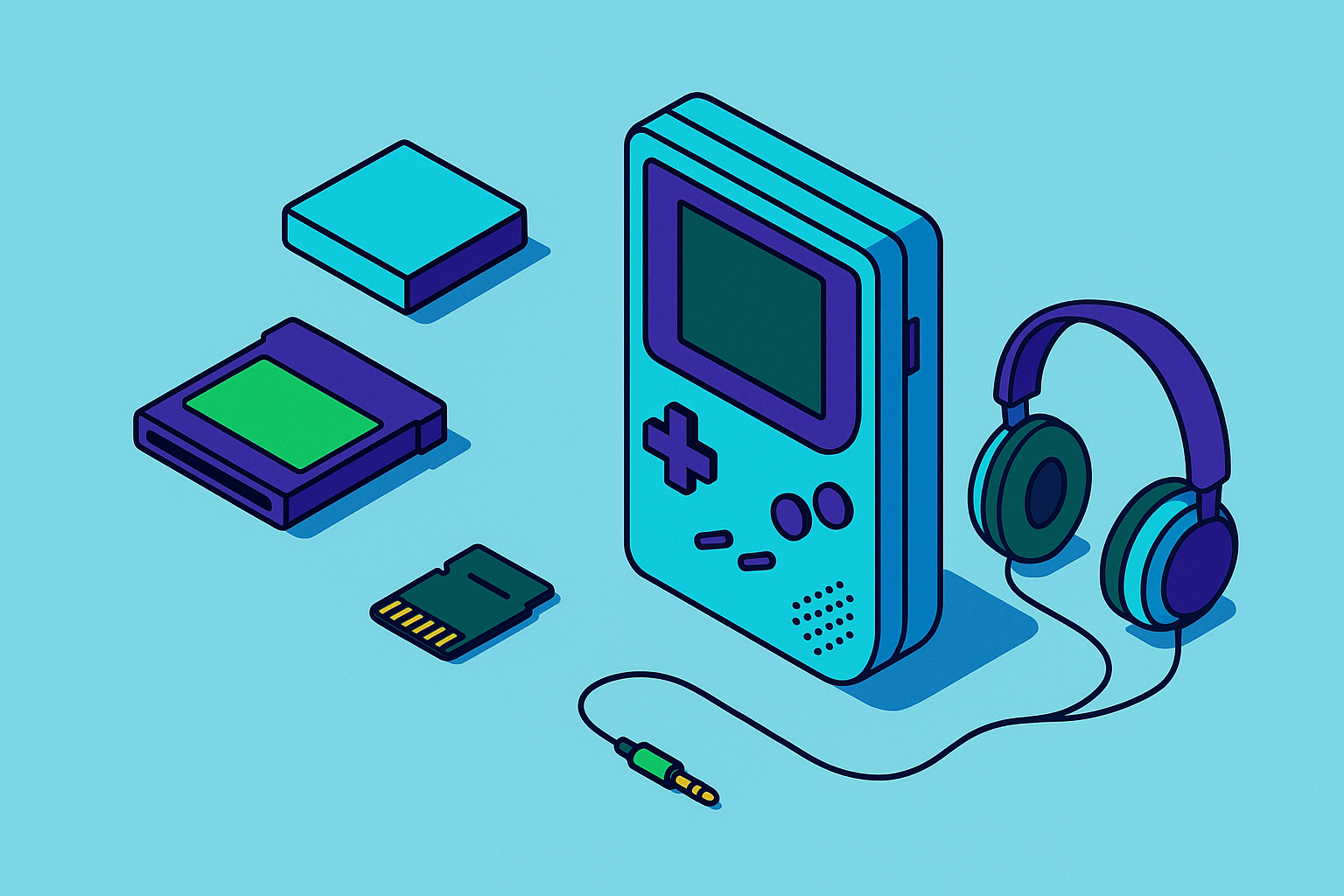 Cover illustration for “Best Handheld Emulation Devices for Retro Gaming”