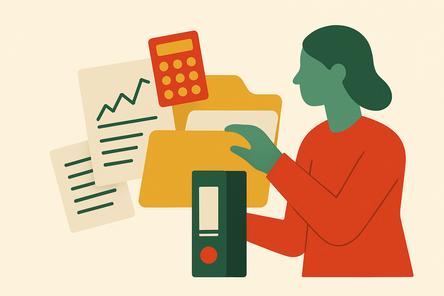 Cover illustration for “Document Management Systems for Accounting Firms”