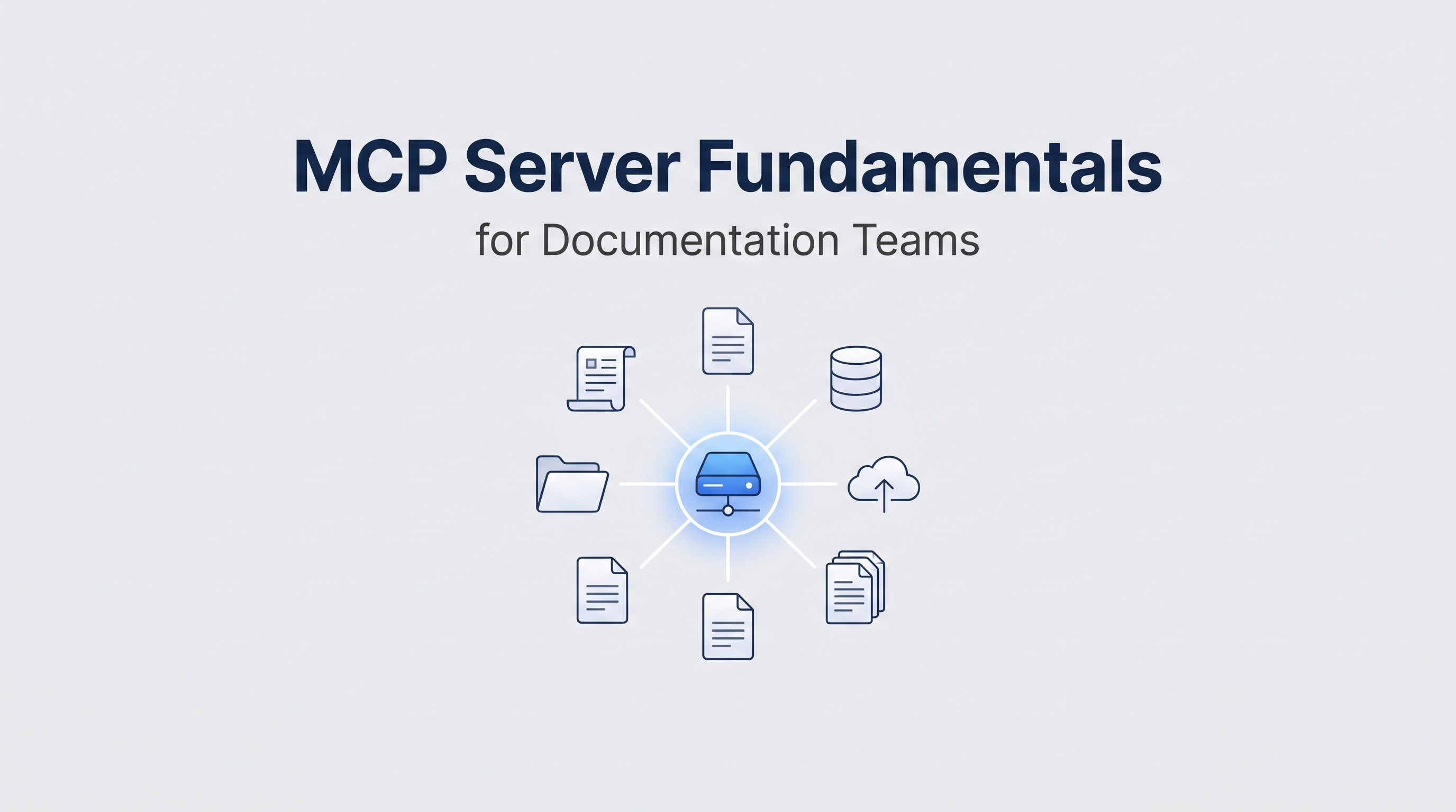Cover illustration for “MCP Server Fundamentals for Documentation Teams”