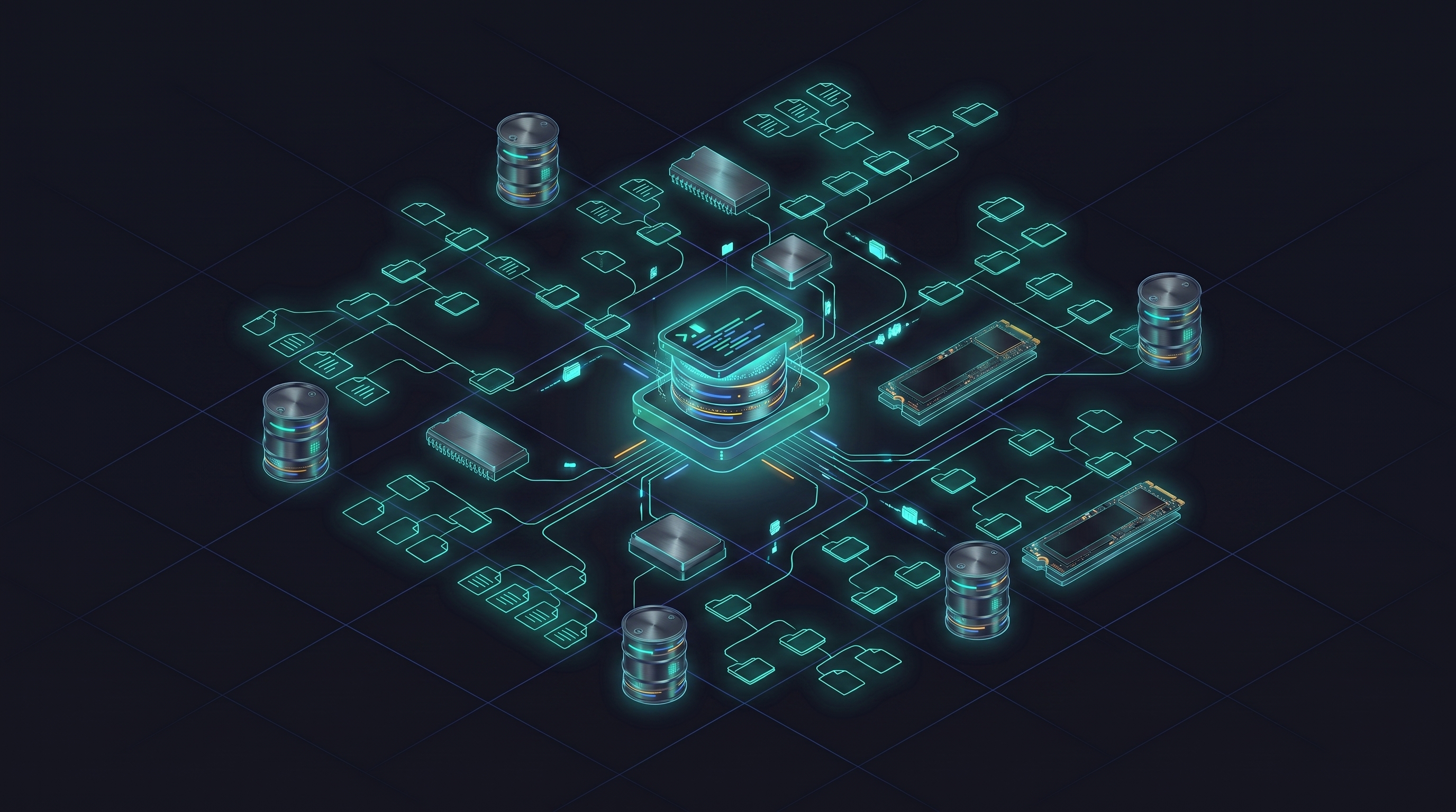 Cover illustration for “Agent Context Storage Architecture”