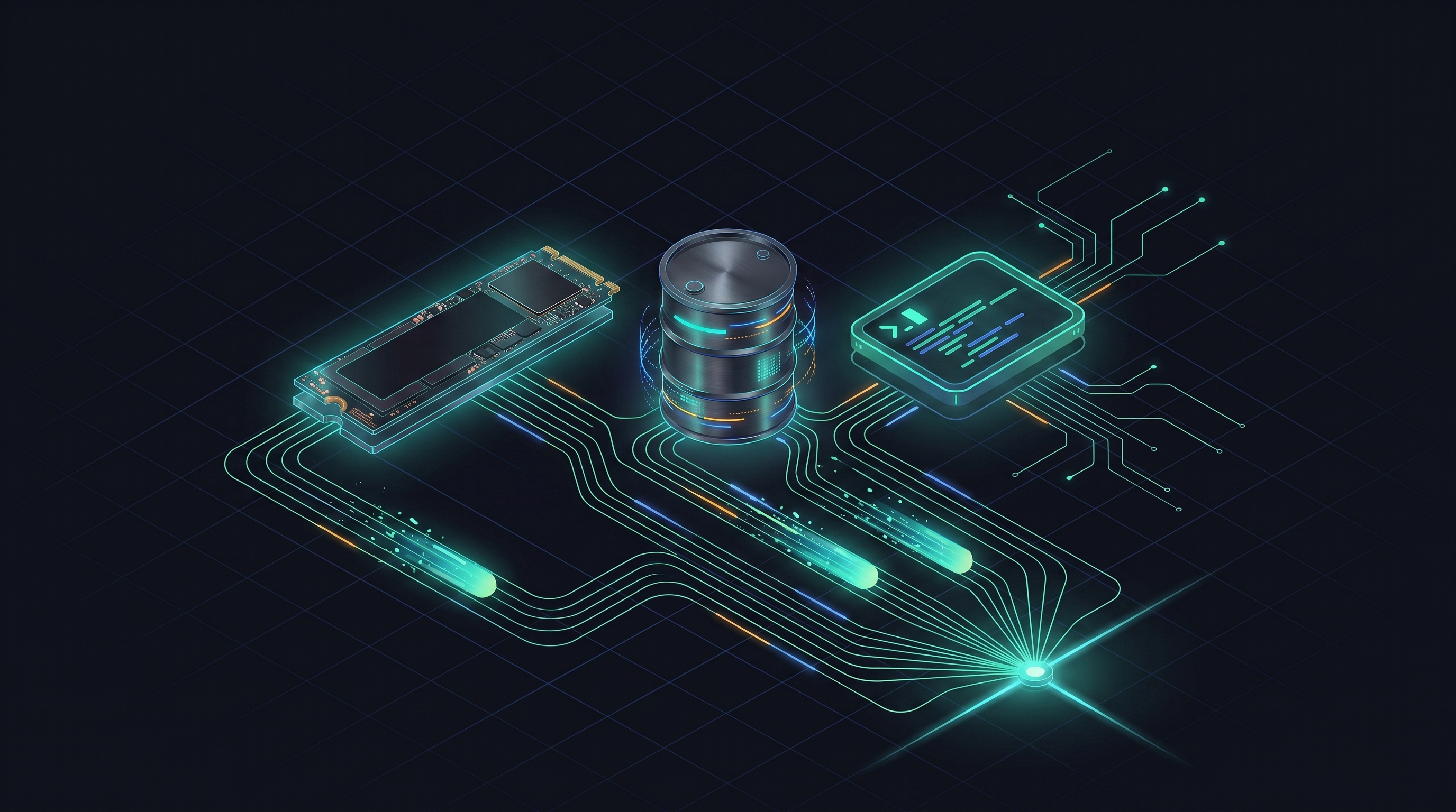 Cover illustration for “S3 vs EFS vs EBS Latency Benchmarks”