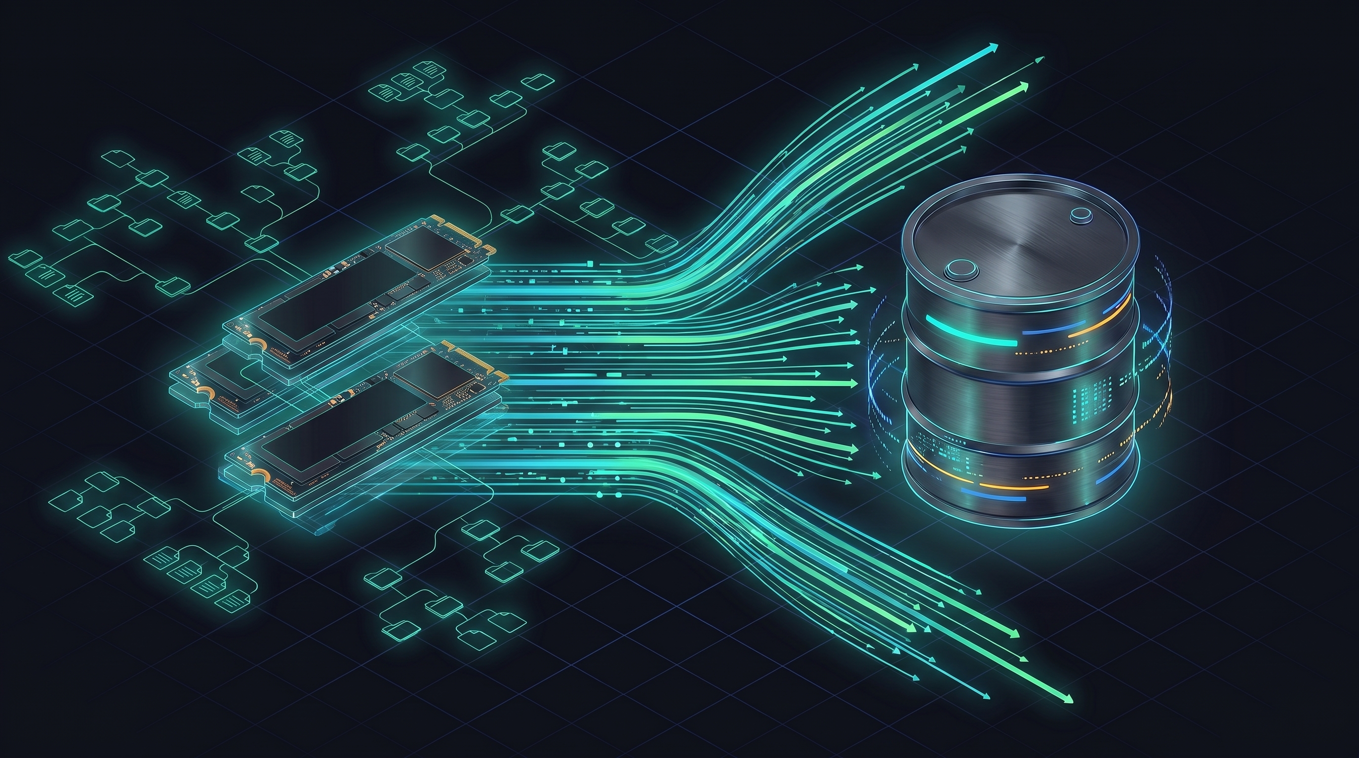 Cover illustration for “Lustre vs S3 for High-Throughput Workloads”