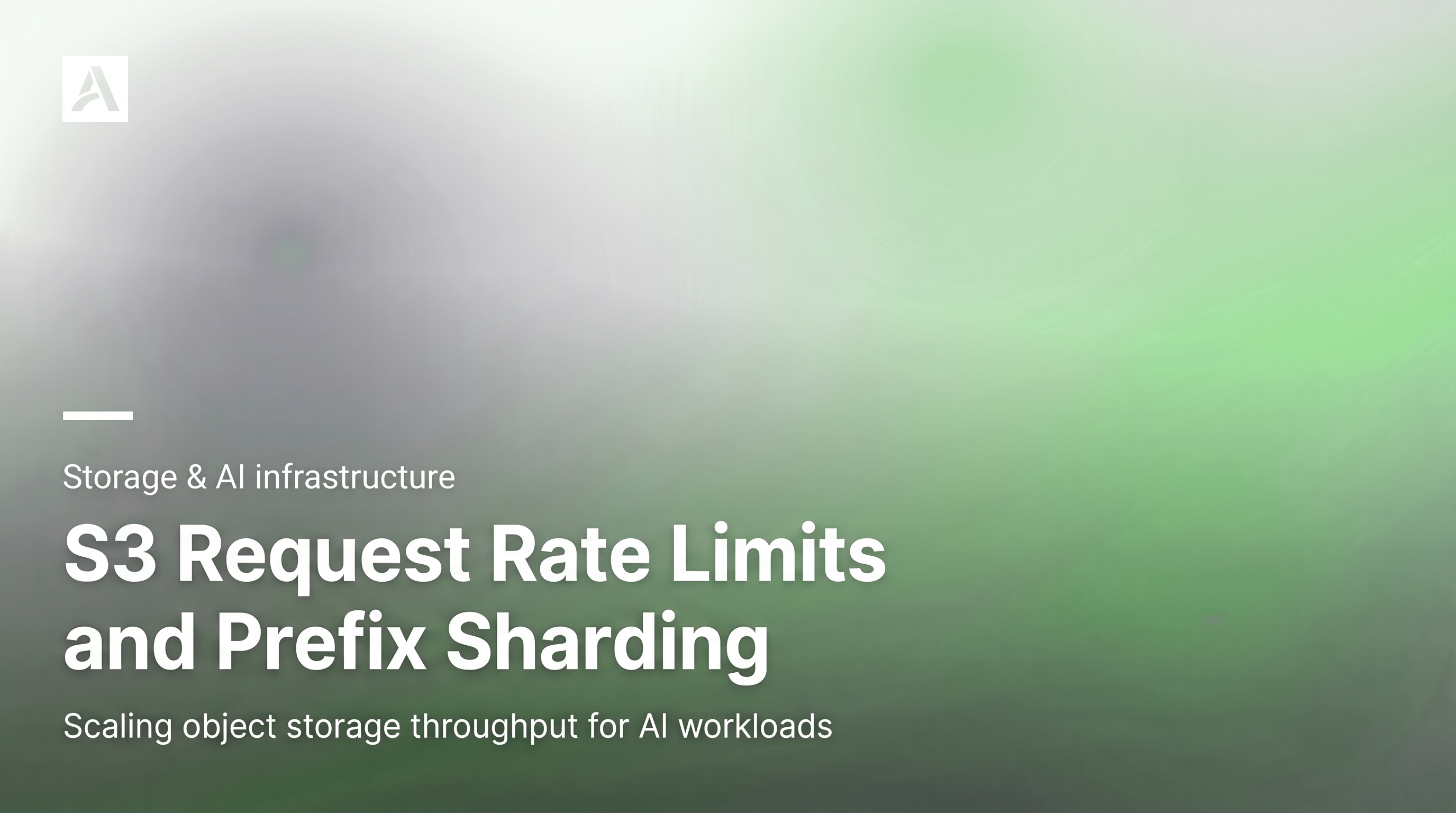 Cover illustration for “S3 Request Rate Limits and Prefix Sharding”