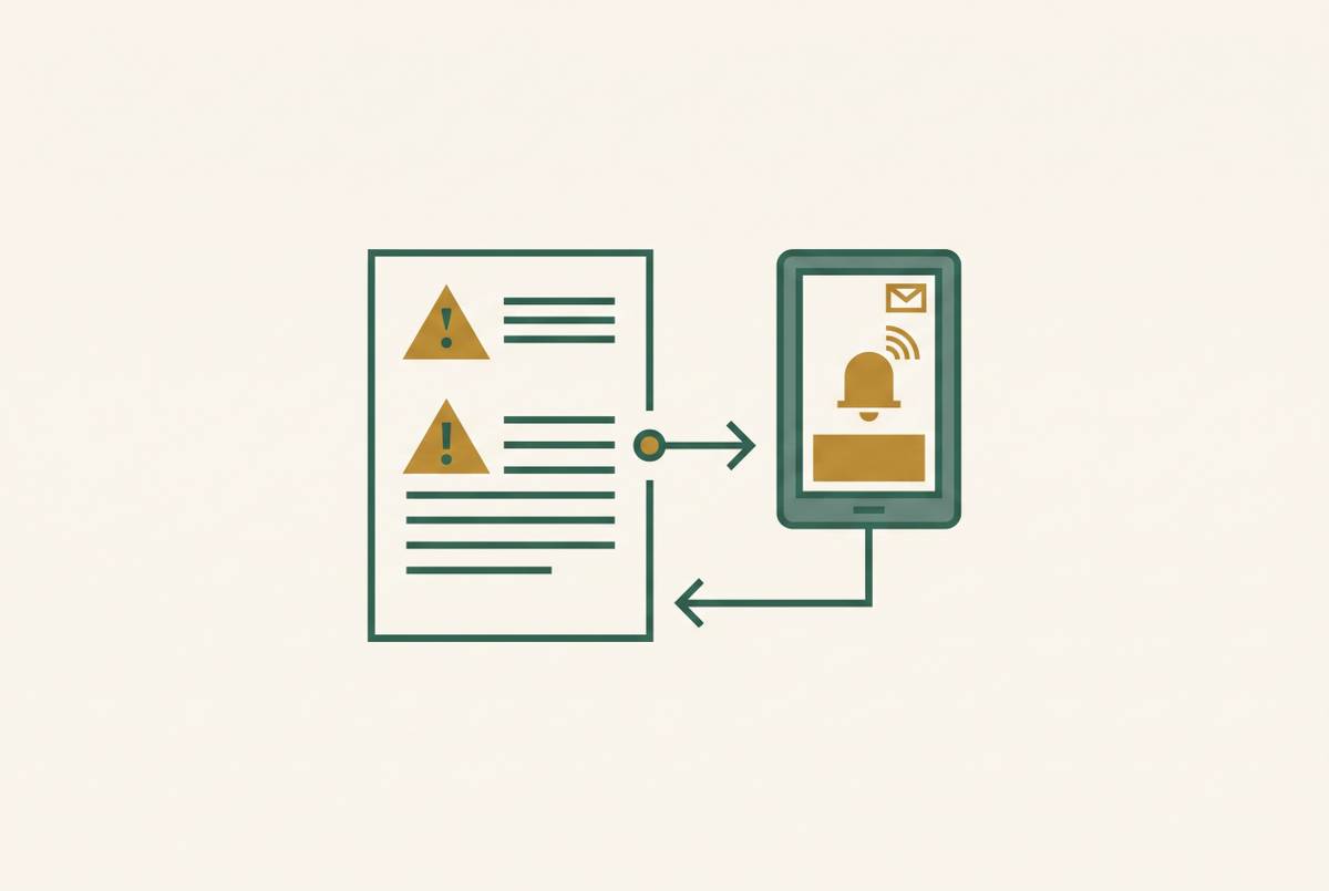Cover illustration for “Physician Notification Documentation After Resident Status Changes”