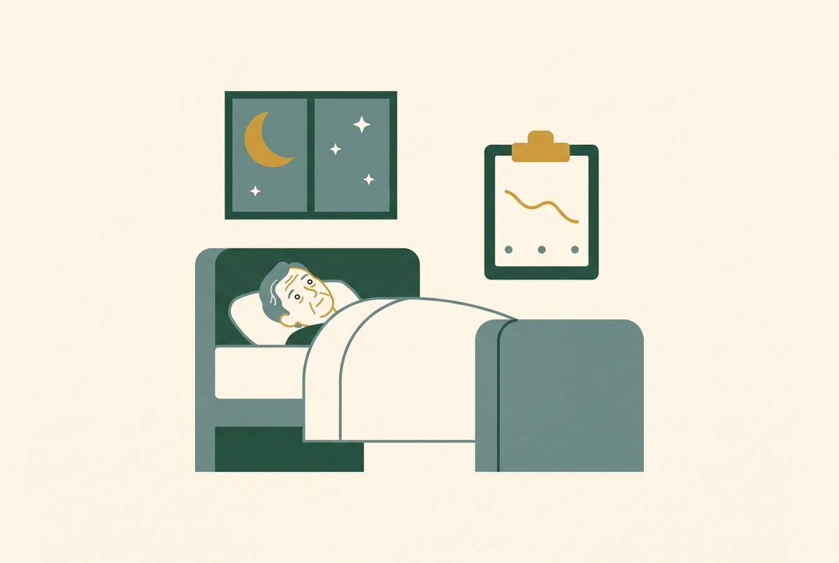Cover illustration for “Sleep Disturbance Documentation as a Behavioral Decline Precursor”
