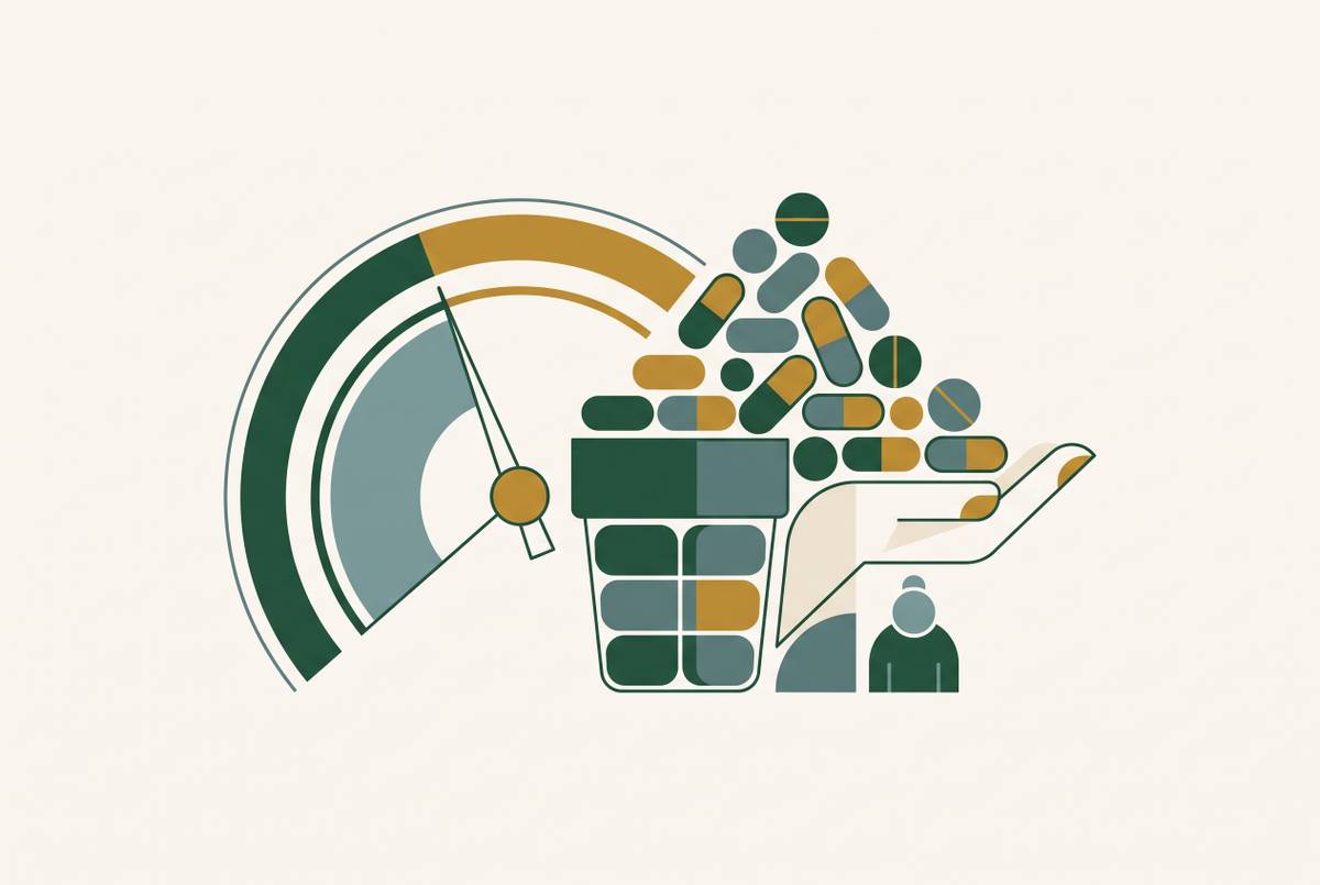 Cover illustration for “Polypharmacy Risk Thresholds in Skilled Nursing Residents”
