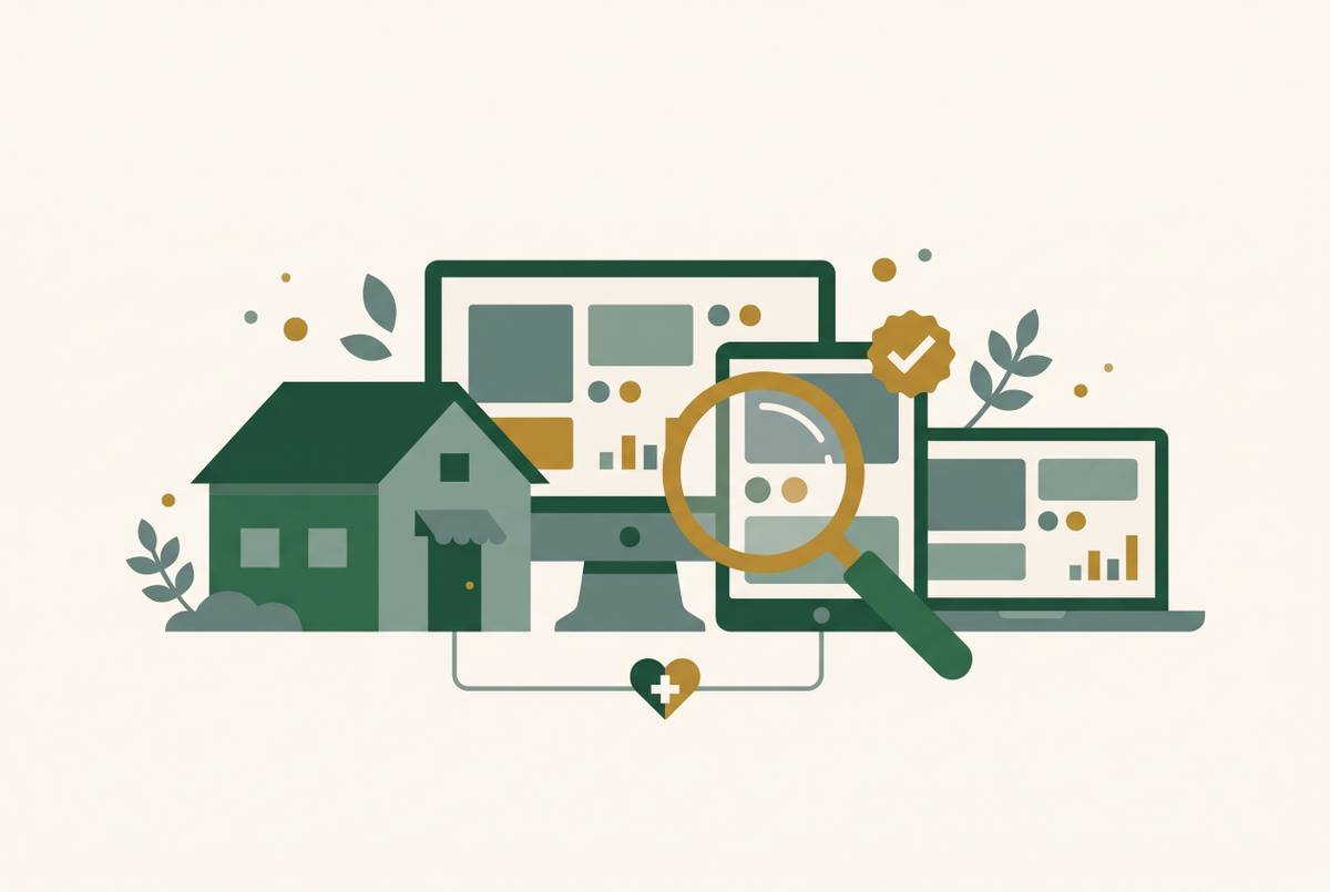 Cover illustration for “Electronic Health Record Selection Criteria for Small Independent LTC Facilities”
