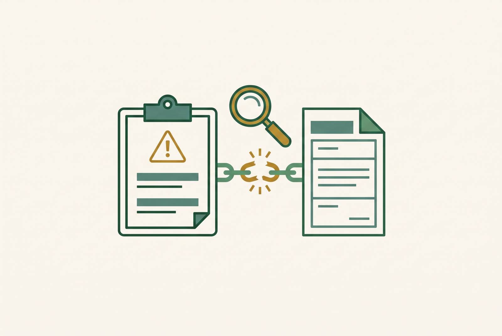 Cover illustration for “Incident Report to Care Plan Linkage Gaps Surveyors Cite”