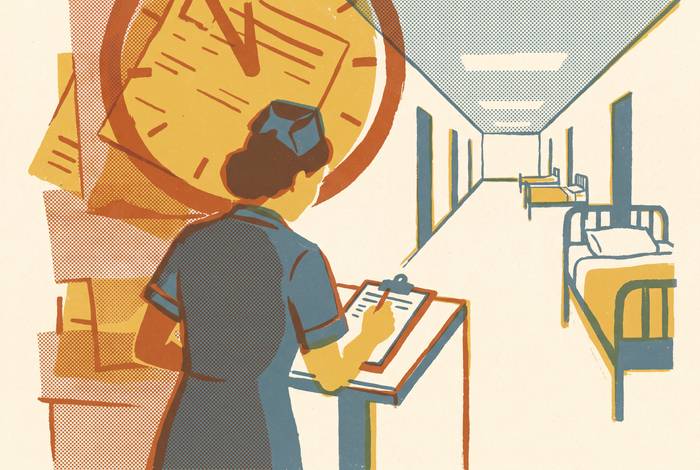 Cover illustration for “Moral Distress and Charting Obligations in Understaffed SNF Units”