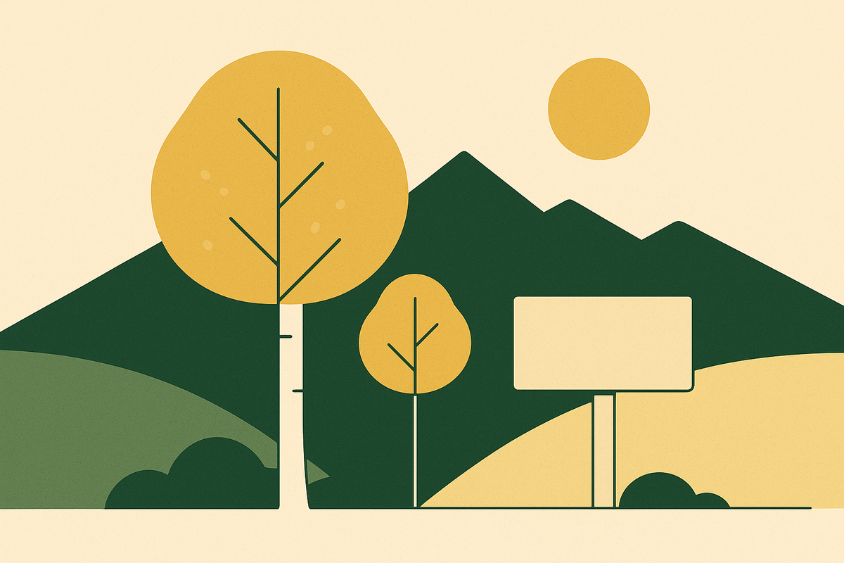 Cover illustration for “Aspen Fall Foliage Rental Season Timing and Availability”
