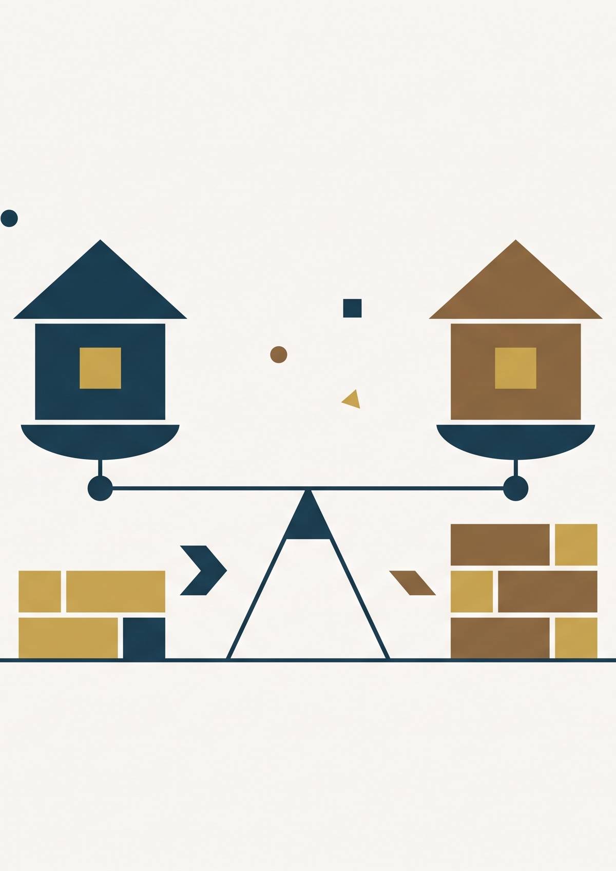 Cover illustration for “Investment Property vs Primary Residence Tax and Financial Tradeoffs”