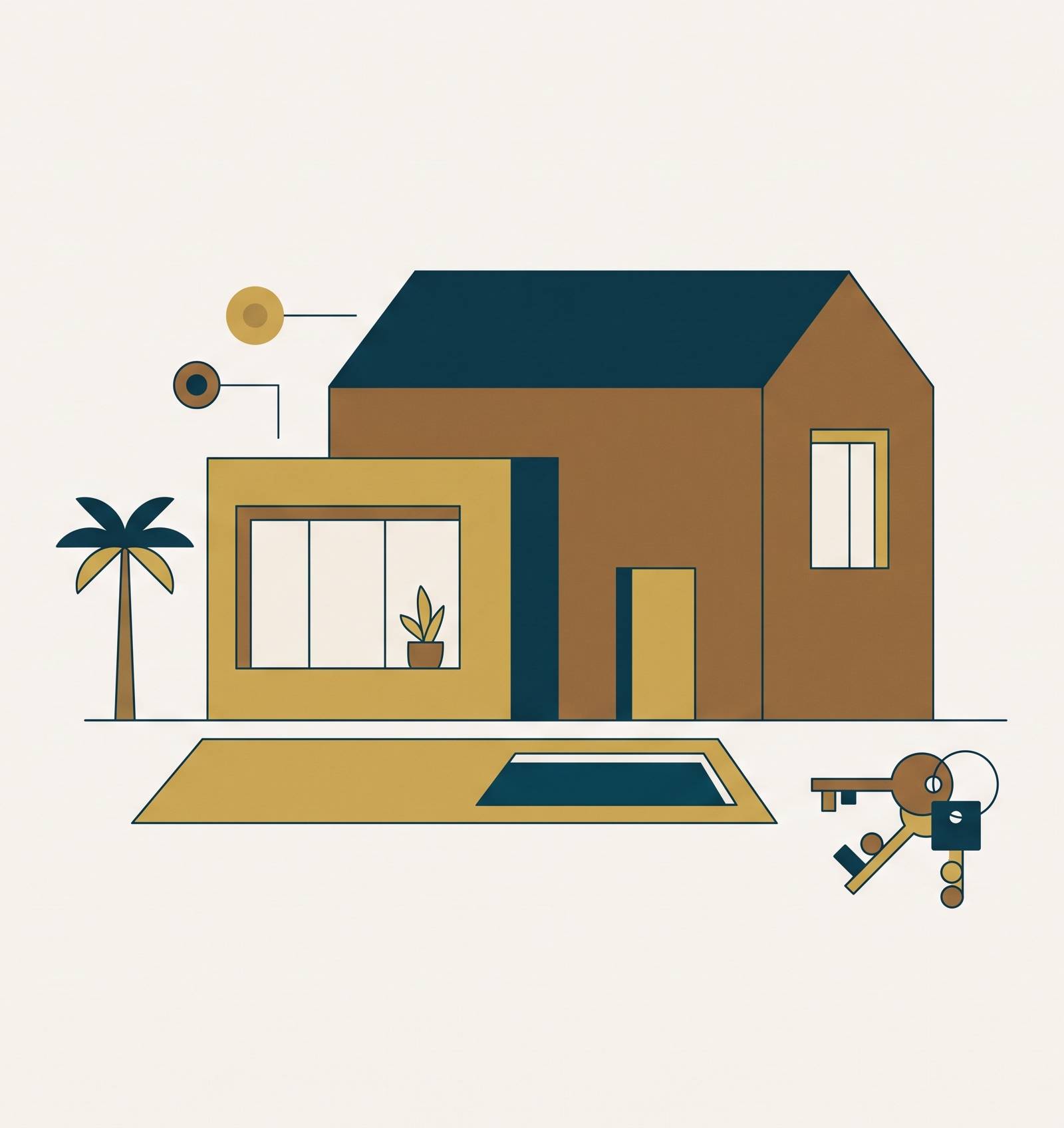 Cover illustration for “Best Short-Term Rental Management Companies for Vacation Homes”