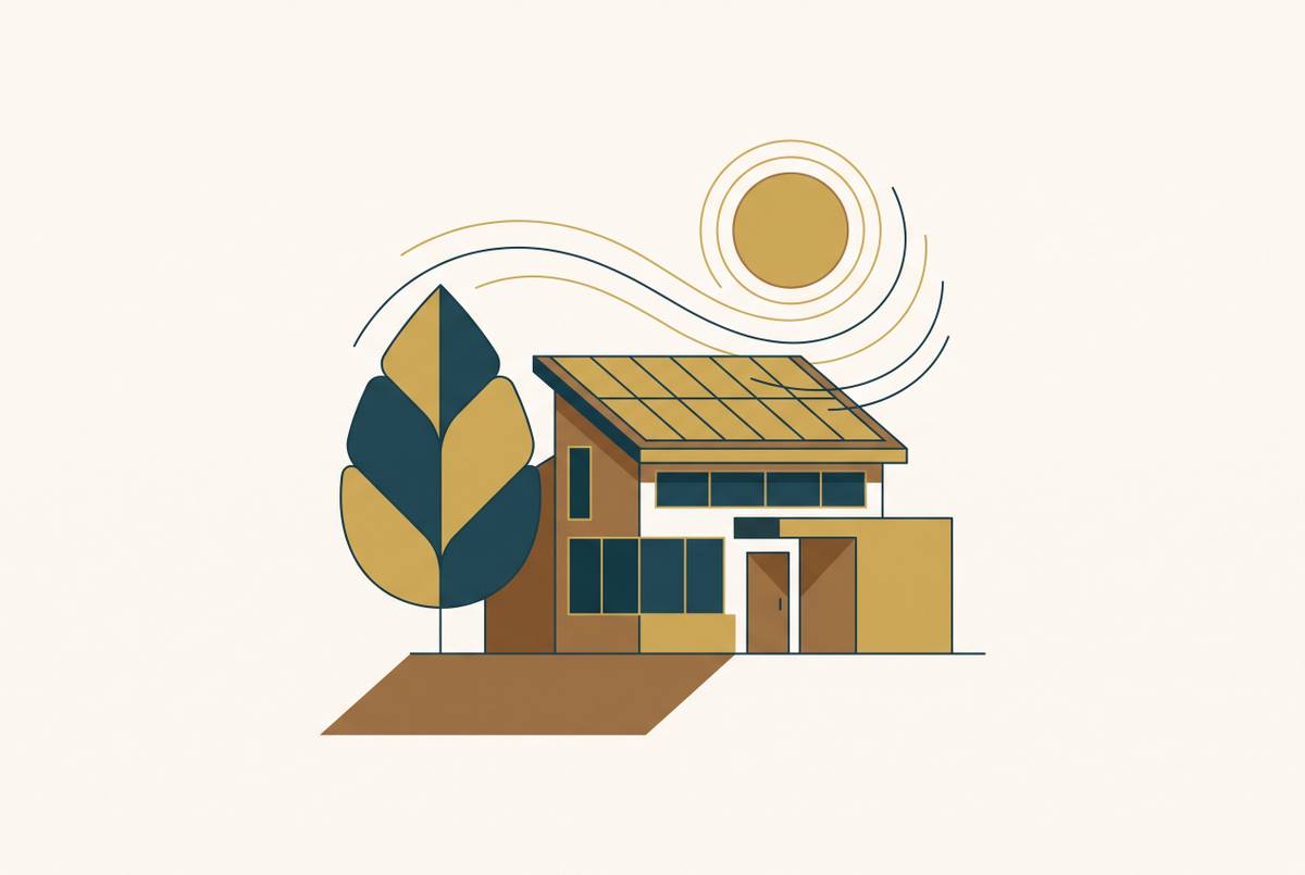 Cover illustration for “Sustainability Practices in Luxury Rental Properties”