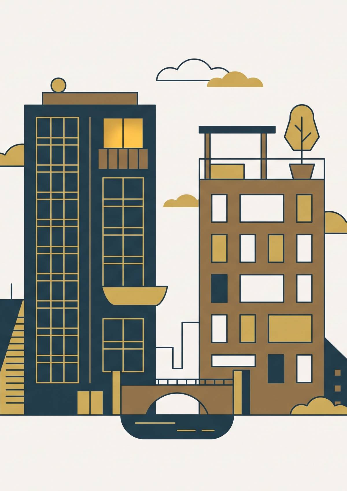 Cover illustration for “Luxury Vacation Rentals in Manhattan for Extended Stays”
