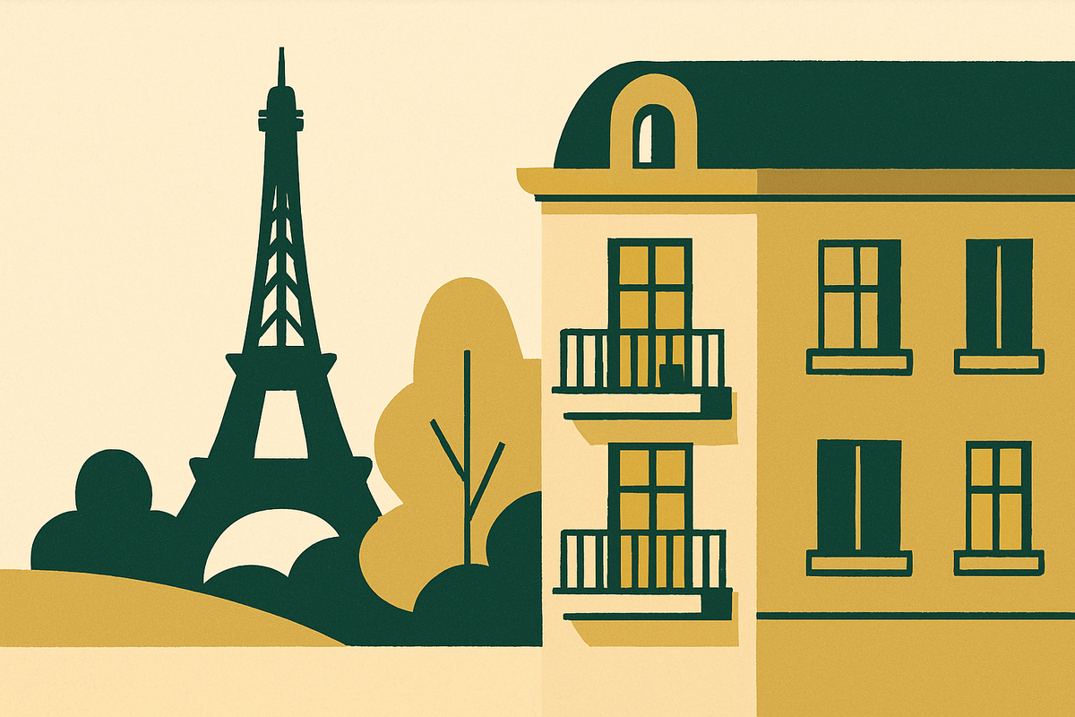 Cover illustration for “Top Areas for Luxury Apartment Rentals in Paris”