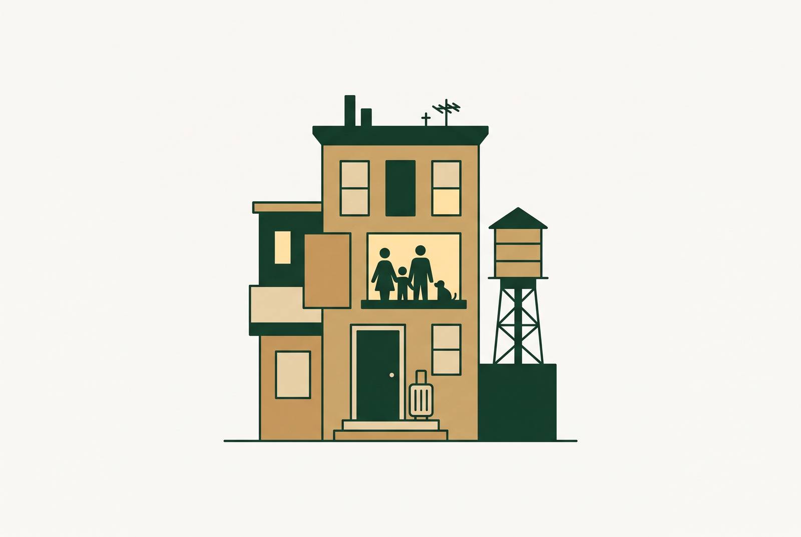 Cover illustration for “Short Term Apartment Rentals in NYC for Families”