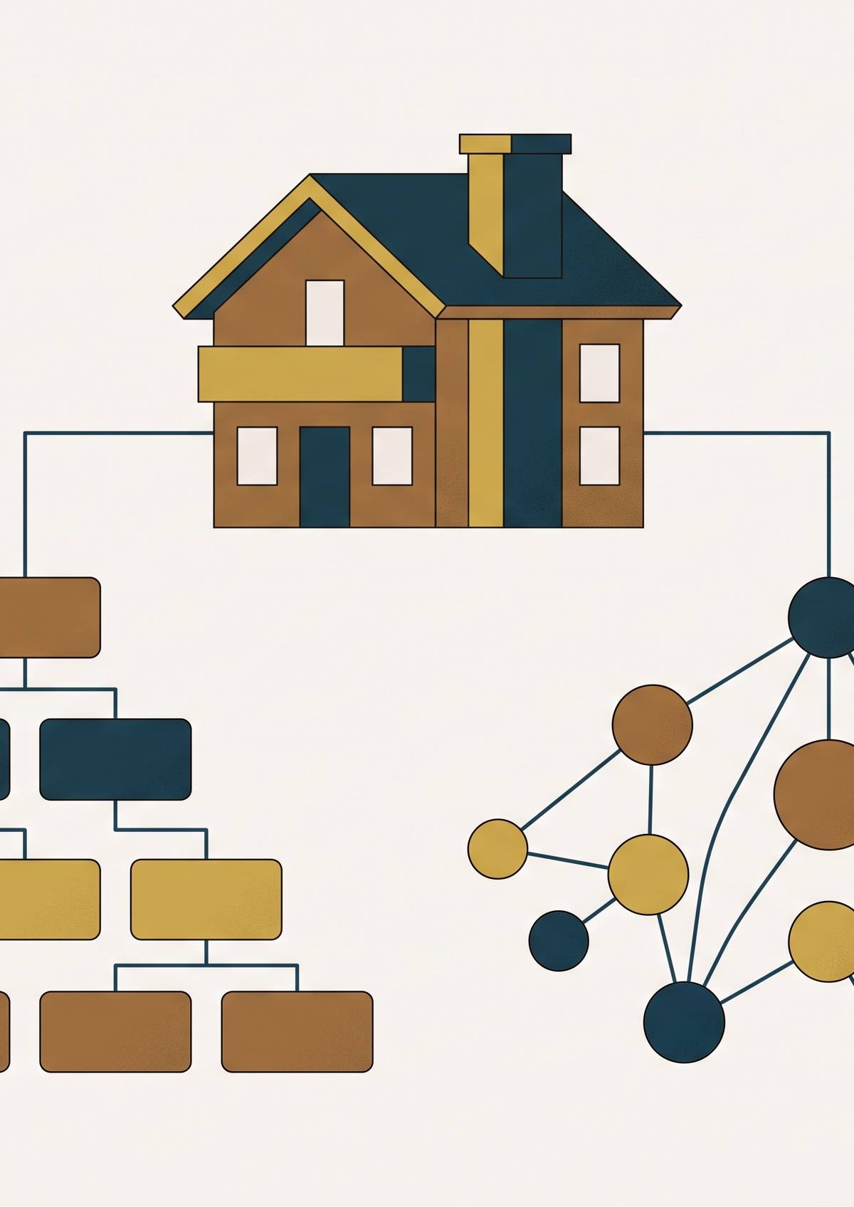 Cover illustration for “LLC vs S Corp Structure for Short-Term Rental Owners”
