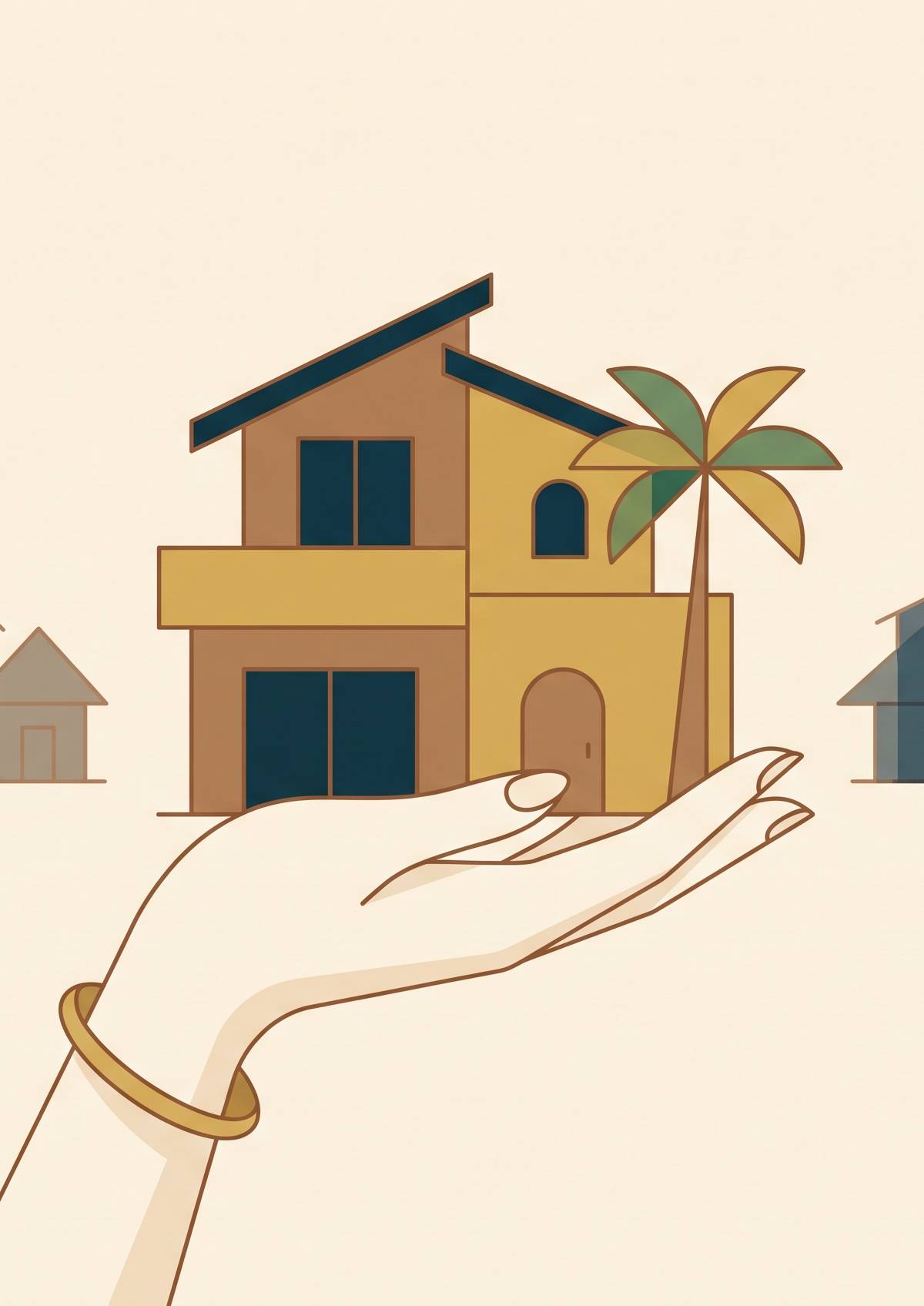 Cover illustration for “How Luxury Rental Properties Are Hand Selected”