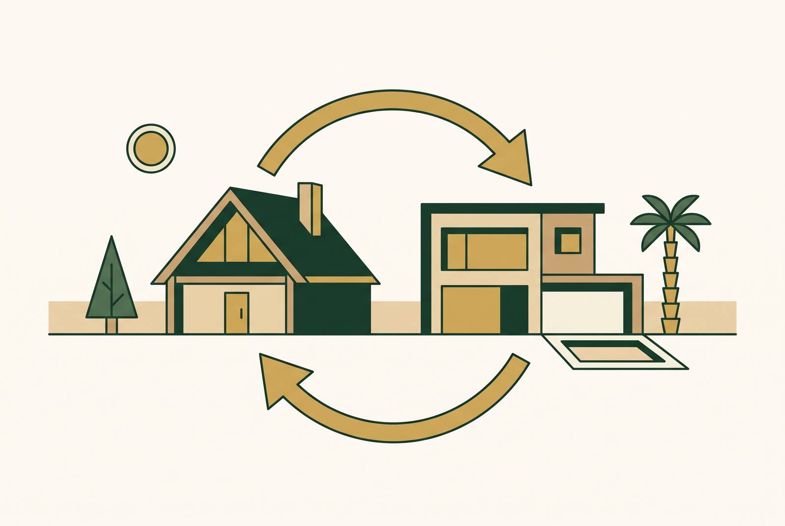 Cover illustration for “1031 Exchange Eligibility for Short-Term Vacation Rentals”