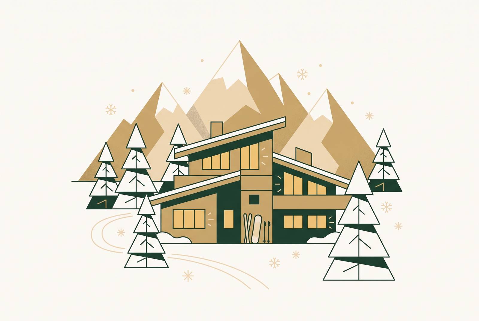 Cover illustration for “Aspen X-Games Week Accommodations for Luxury Rental Guests”