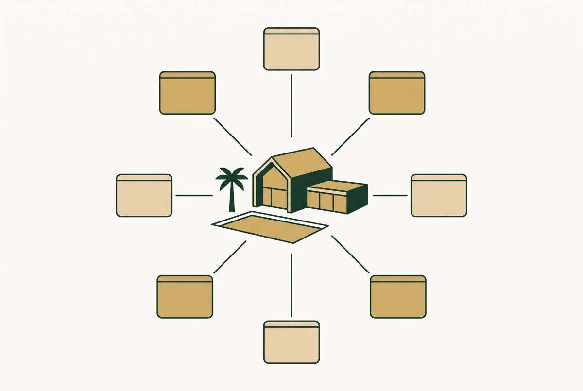 Cover illustration for “Zero-Host-Fee OTA Distribution Tools for Luxury Rental Owners”