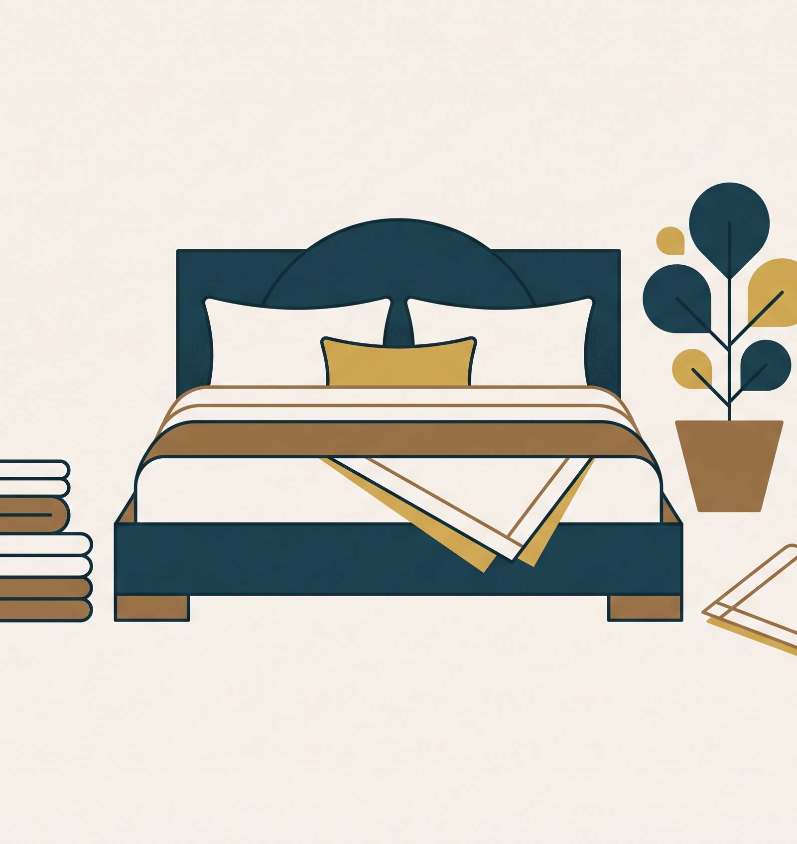 Cover illustration for “Turnover Operations for High-End Short-Term Rentals”