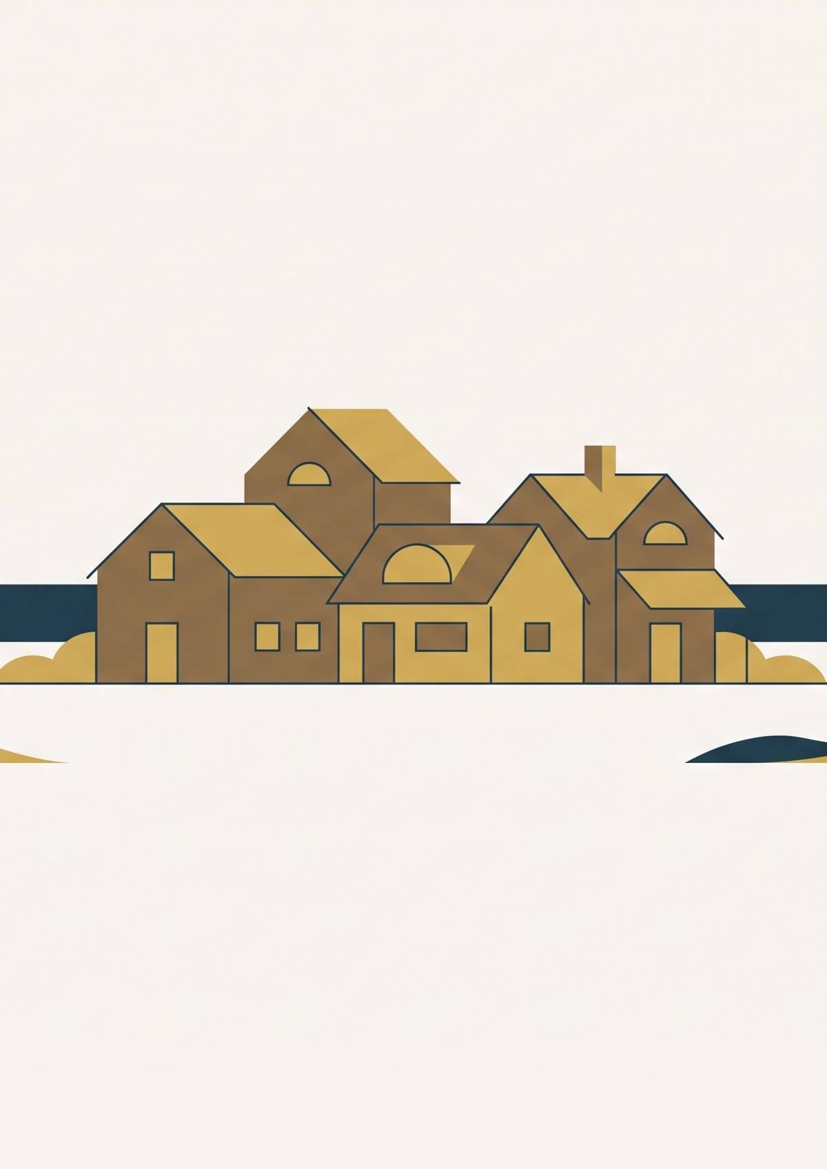 Cover illustration for “Hamptons Waterfront Rental Houses for Summer Weeks”