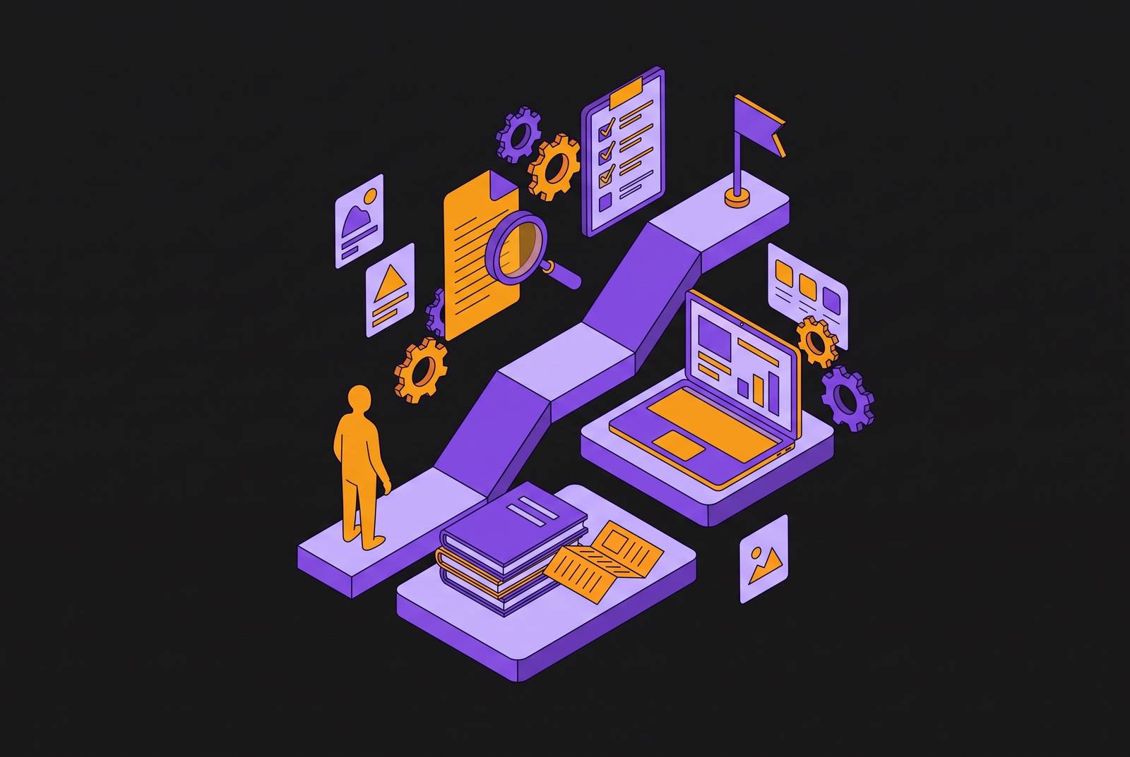 Cover illustration for “30-60-90 Day Codebase Ramp Plan for Non-Engineer Hires”