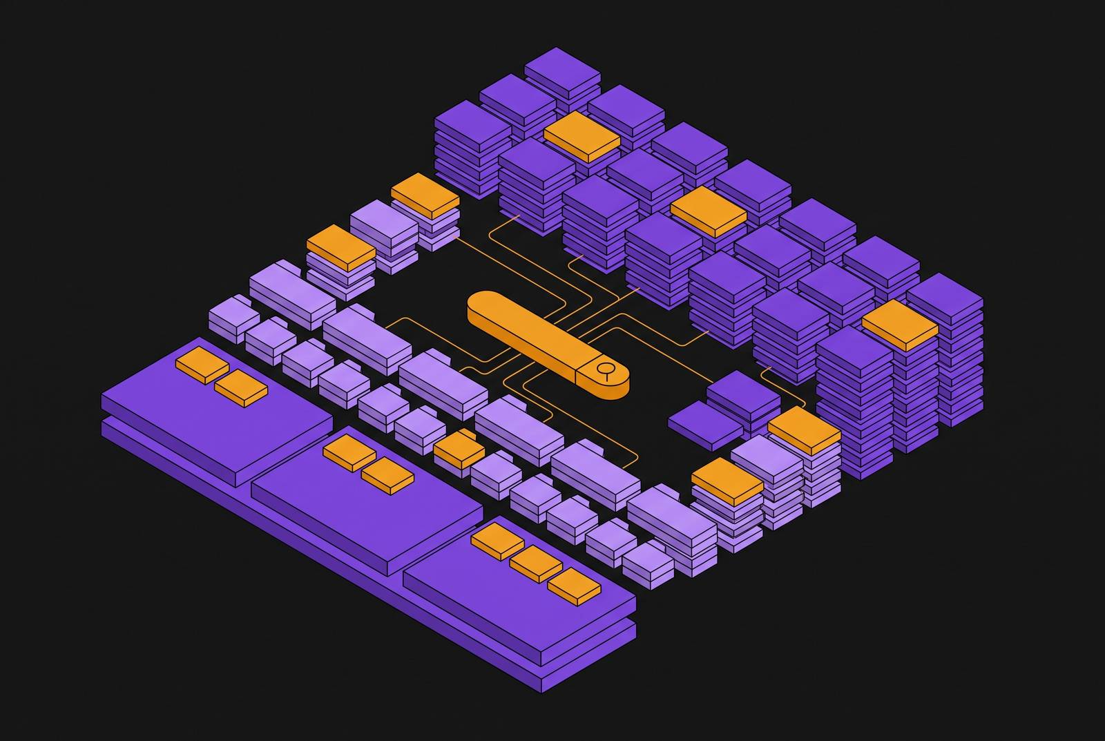 Cover illustration for “Using Natural Language Search to Query a Large Codebase”