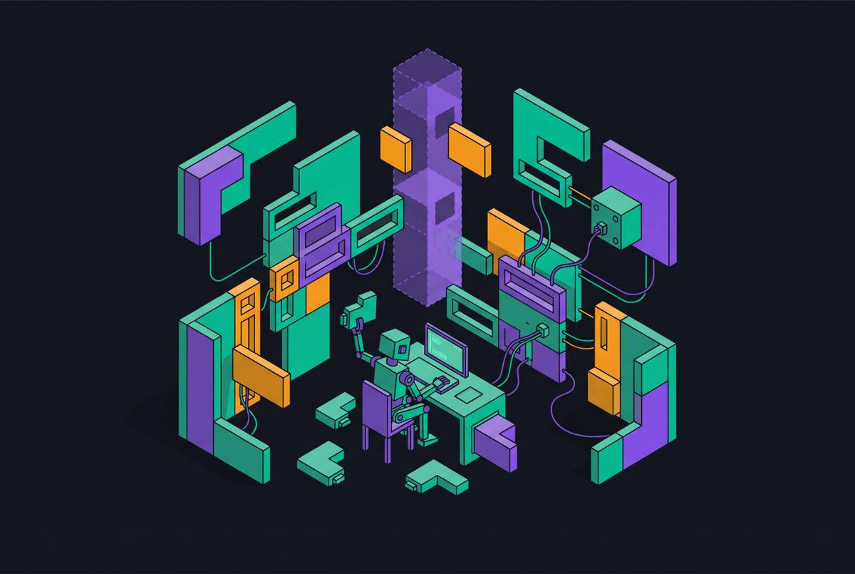 Cover illustration for “Why AI Coding Agents Fail Without Full Codebase Context”