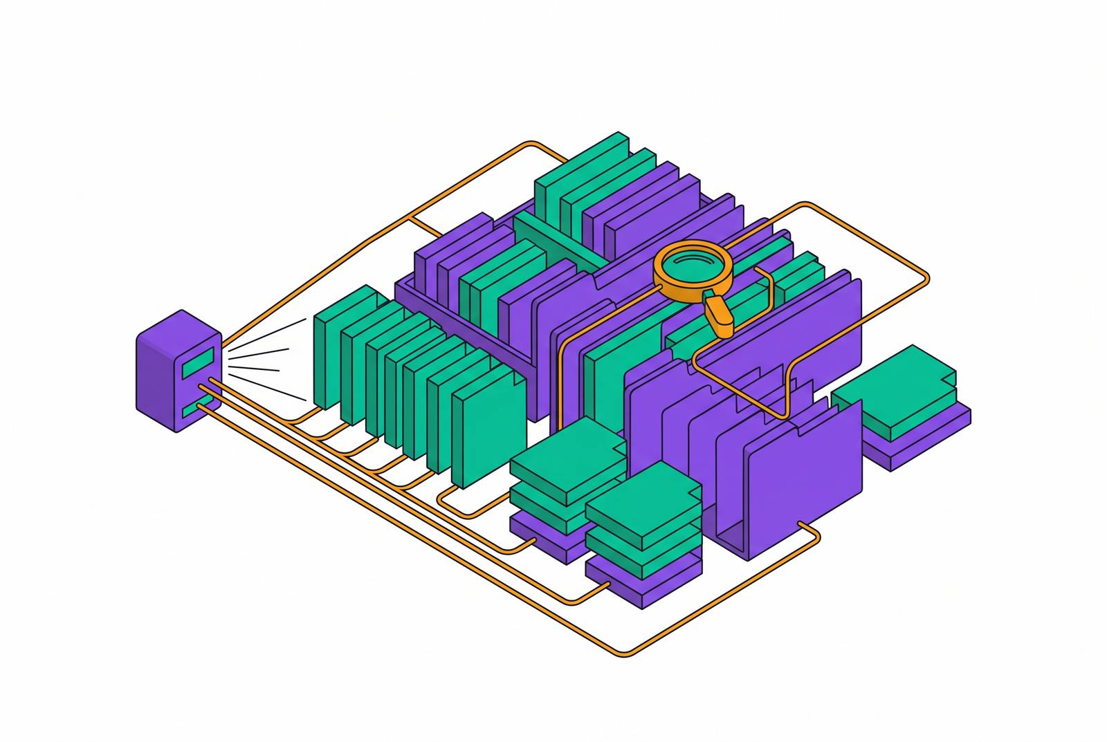 Cover illustration for “Agentic Code Search Tools That Give AI Assistants Full Codebase Visibility”