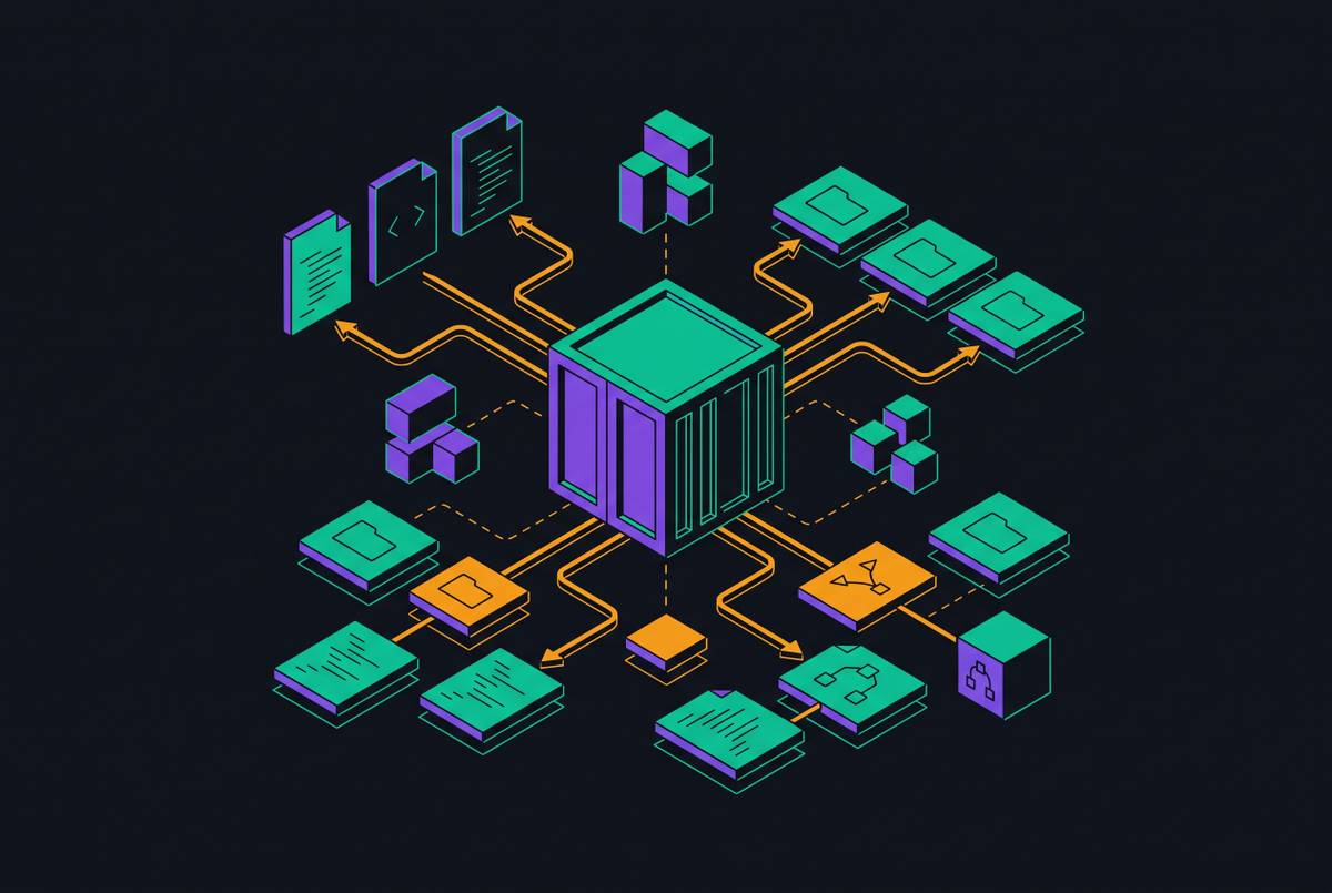 Cover illustration for “Docker-Native Developer Tools for Codebase Intelligence”