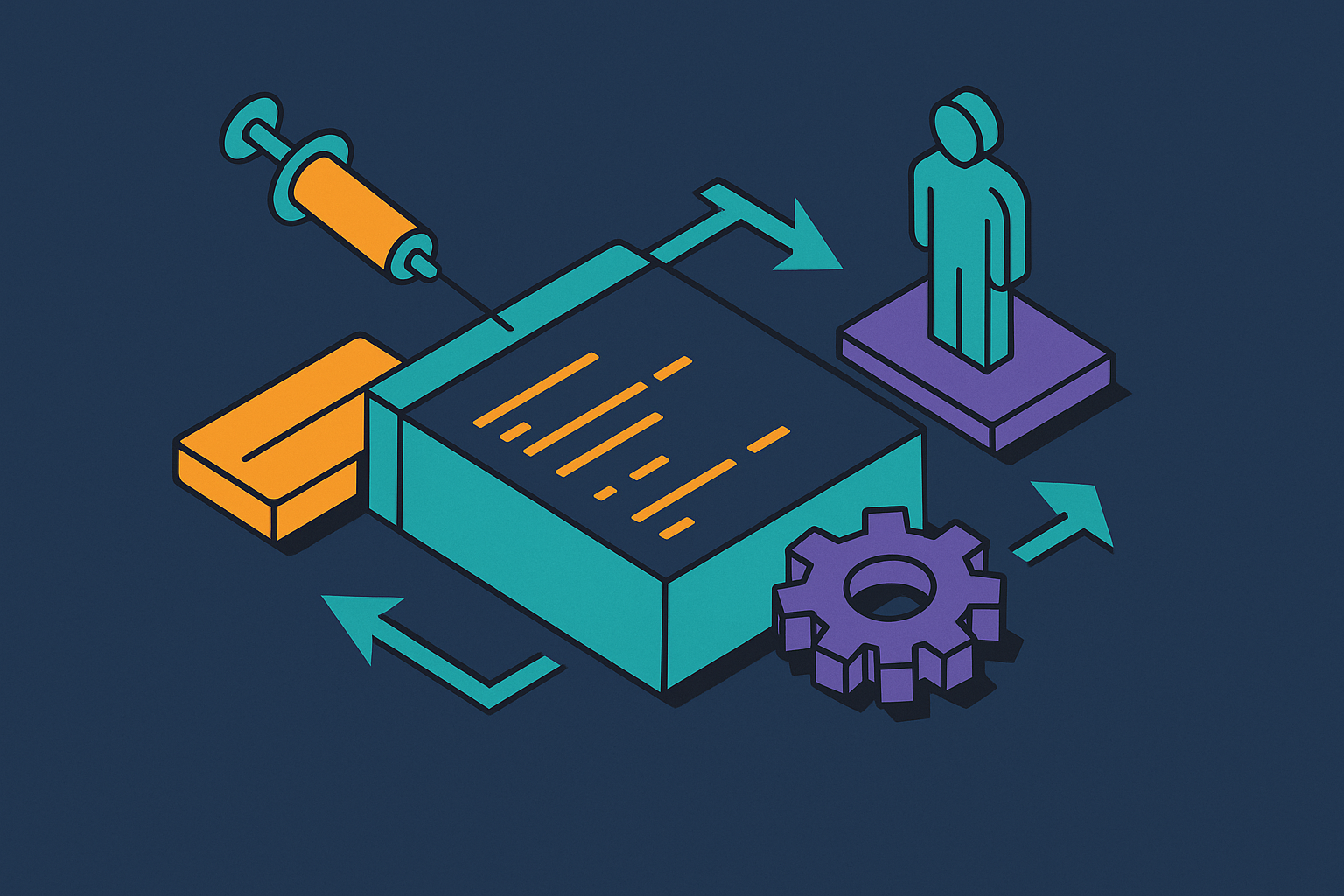 Cover illustration for “Prompt Injection Risks in Agentic Code Workflows”