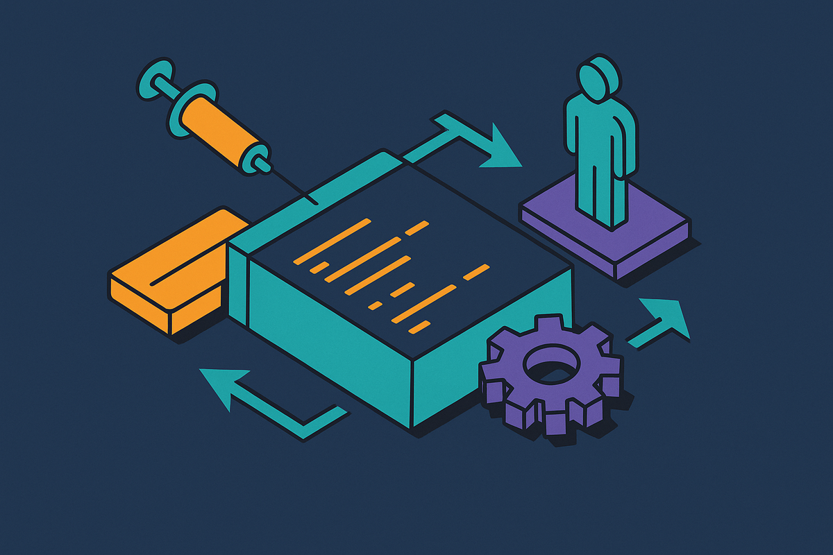 Cover illustration for “Prompt Injection Risks in Agentic Code Workflows”