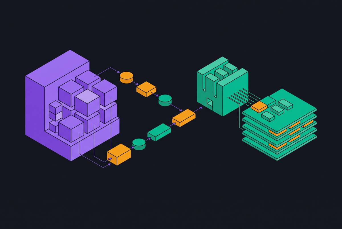 Cover illustration for “Code Search Index Architecture for Monorepos”