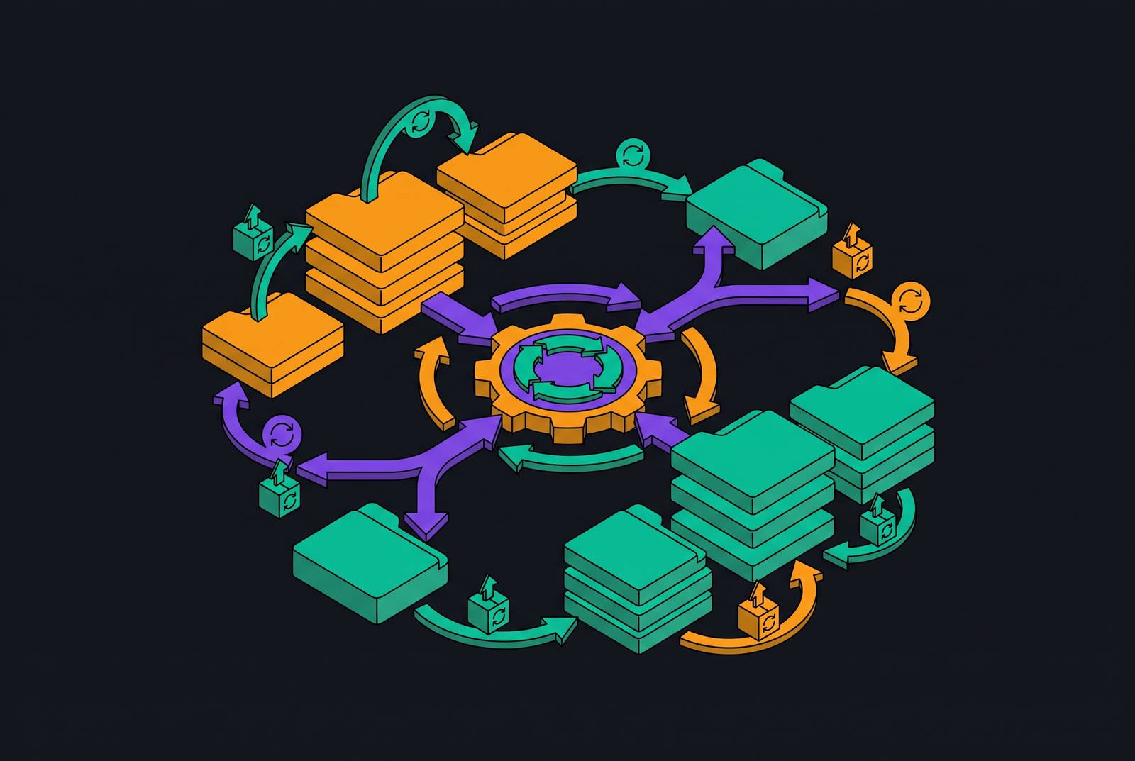 Cover illustration for “Automated Dependency Upgrades Across Multiple Repositories”