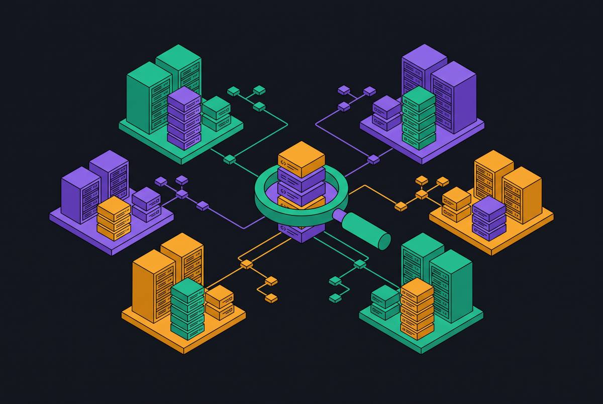Cover illustration for “Self-Hosted Code Search Platforms Compared for Enterprise Deployment”