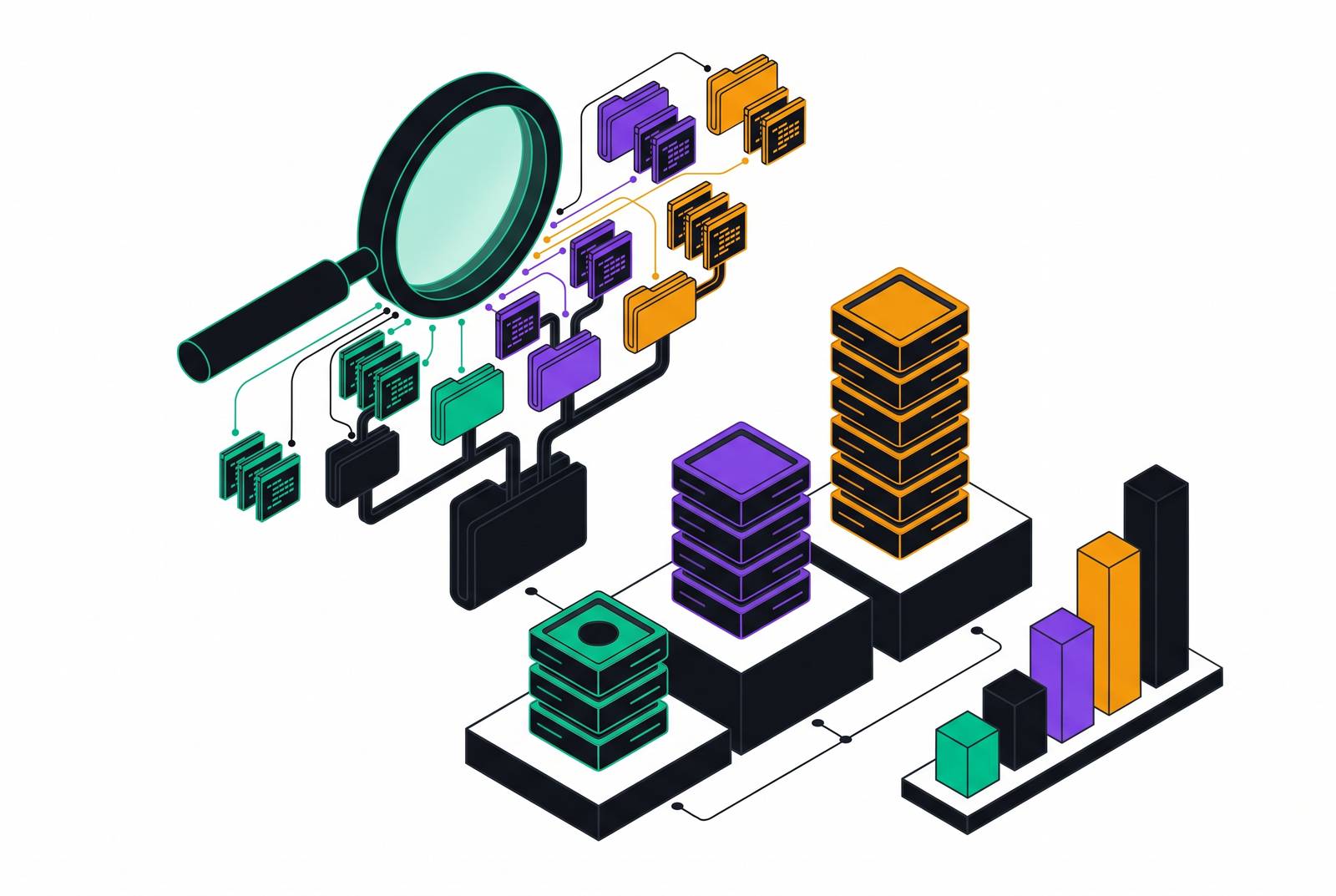 Cover illustration for “Enterprise Code Search Tools Ranked by Monorepo Indexing Performance”