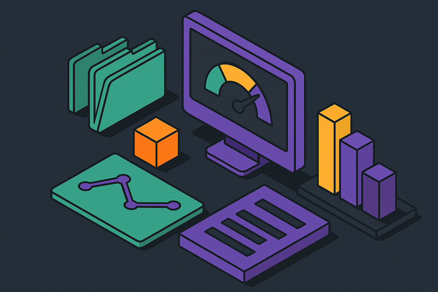 Cover illustration for “Technical Debt Measurement Across Multi-Repo Codebases”