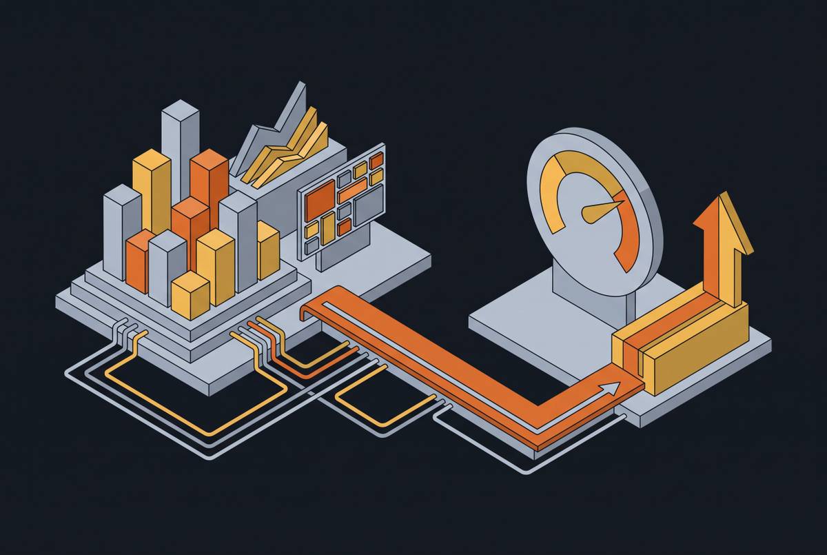 Cover illustration for “Engineering Productivity Metrics That Resonate With Non-Engineering Executives”