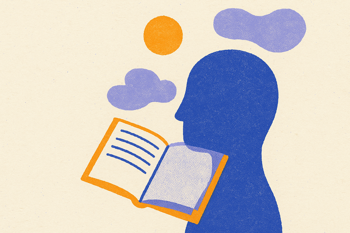 Cover illustration for “Journal Prompts for Mental Health Check-Ins”