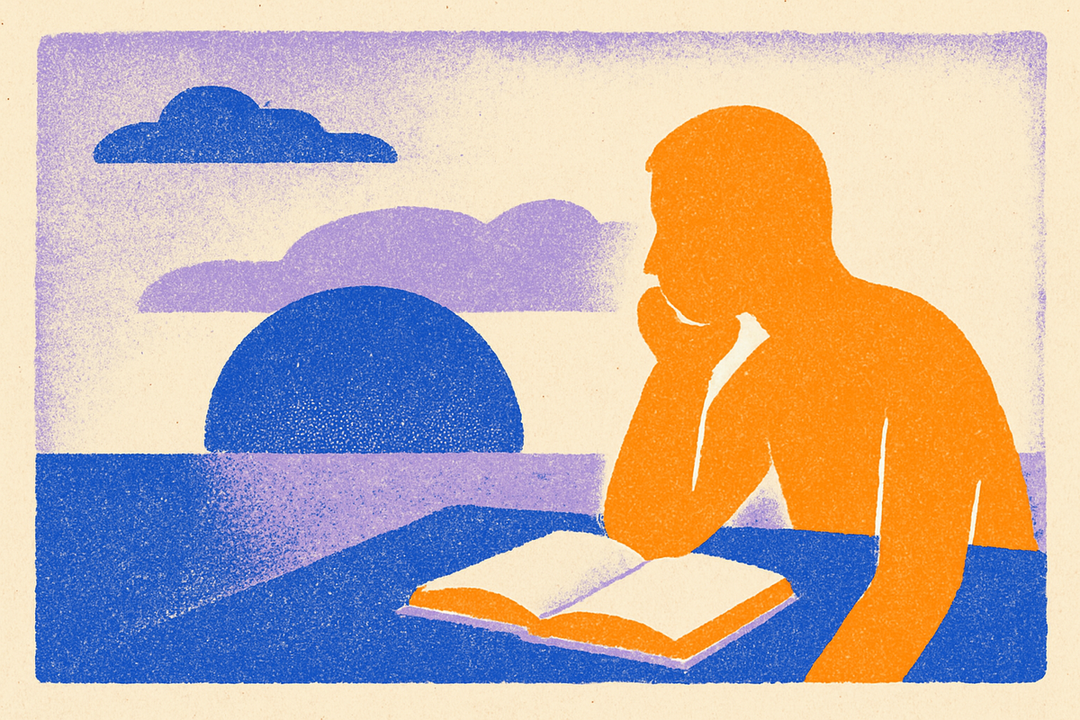 Cover illustration for “End-of-Day Reflection Prompts for Better Tomorrows”