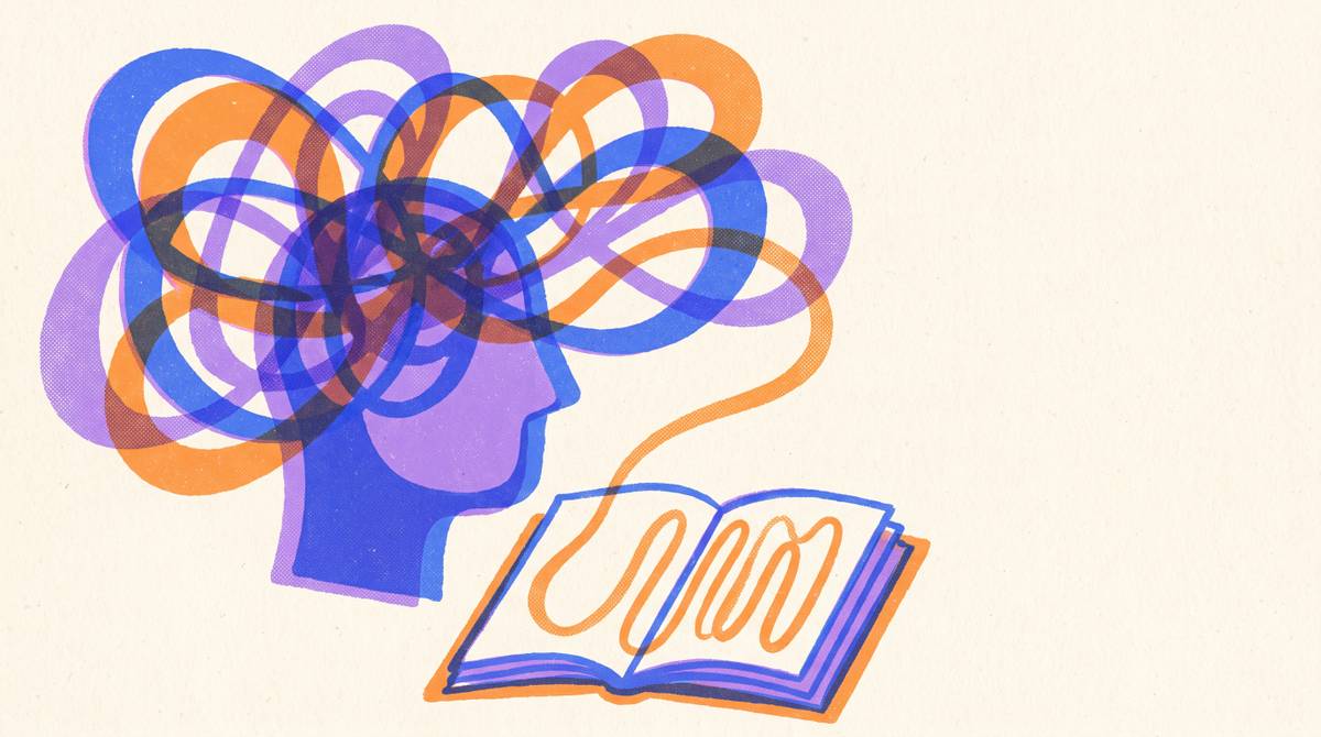 Cover illustration for “Journaling Prompts for Anxiety and Overthinking”