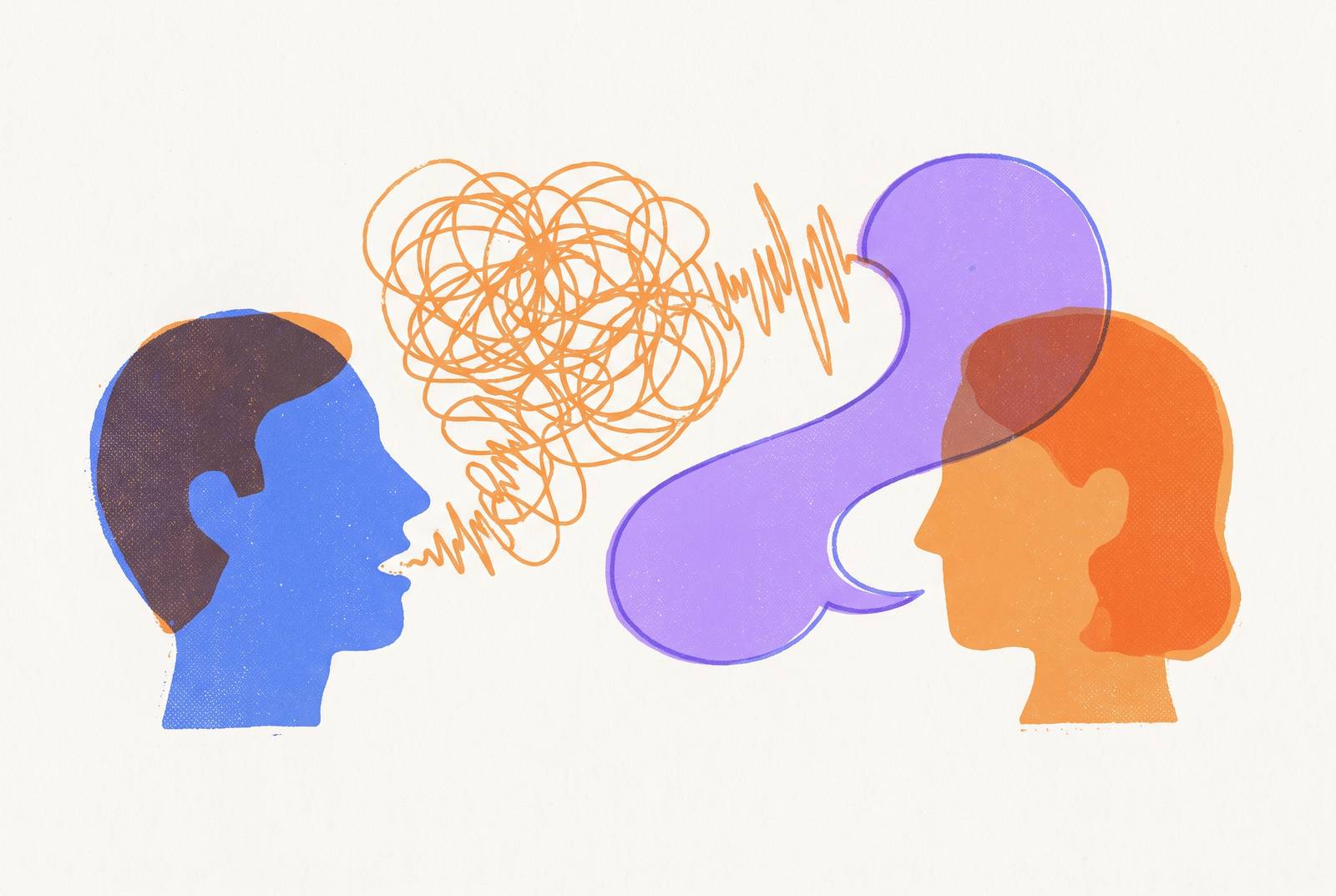 Cover illustration for “The App That Turns a Rambling Voice Note Into a Real Conversation With Yourself”