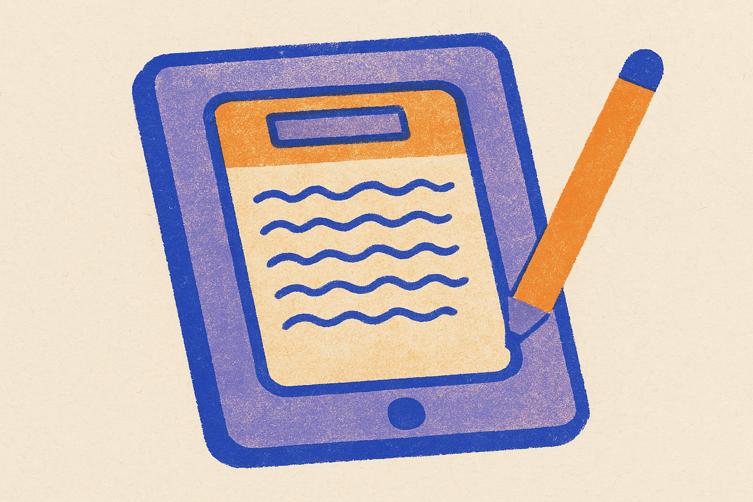 Cover illustration for “digital journaling tools that apply expressive writing research to prompt design”