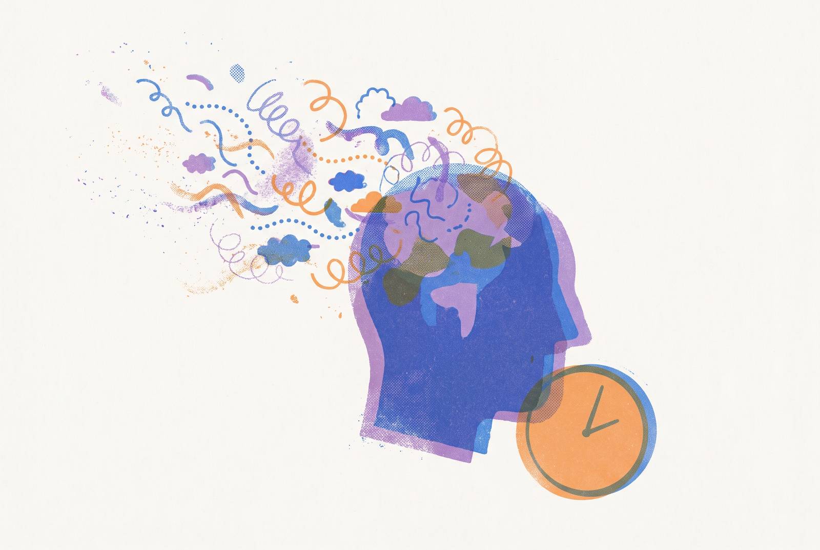 Cover illustration for “What to Do When You Have Thoughts but No Time to Sit and Write”