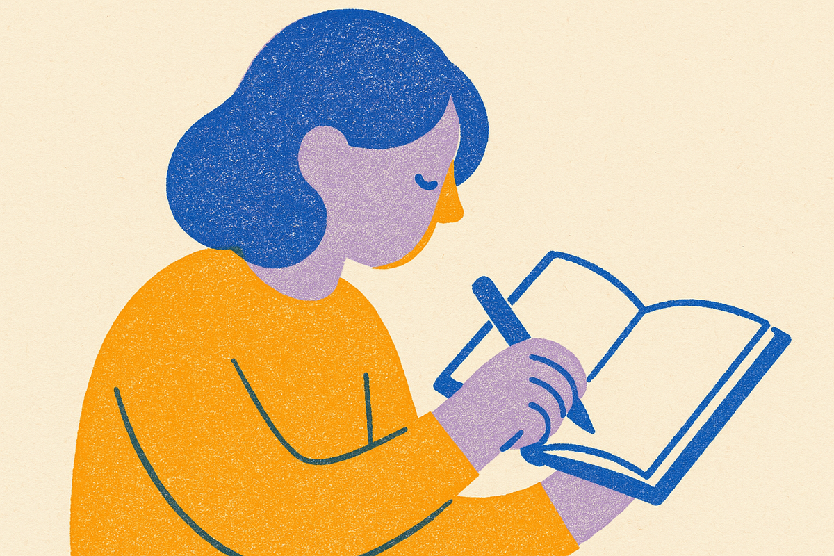 Cover illustration for “When Journaling Stops Feeling Like a Chore”